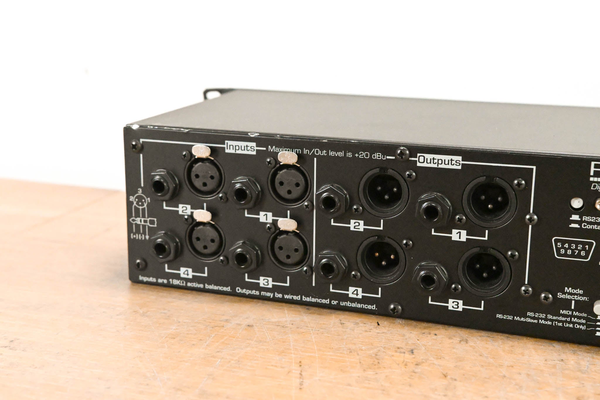 Ashly Protea System II 4.24GS 4-Channel Digital Graphic Equalizer Slave