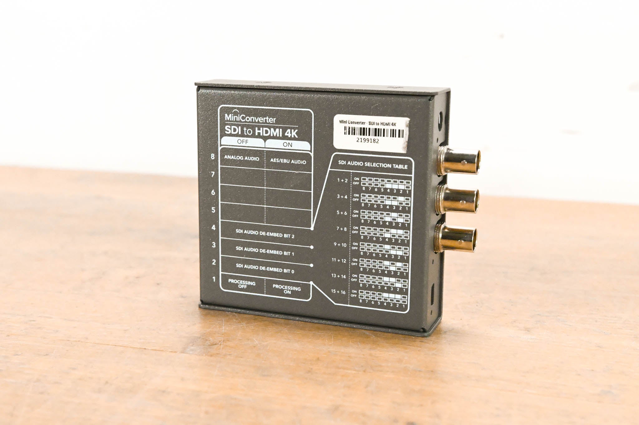 Blackmagic Design Mini Converter SDI to HDMI 4K (NO POWER SUPPLY)