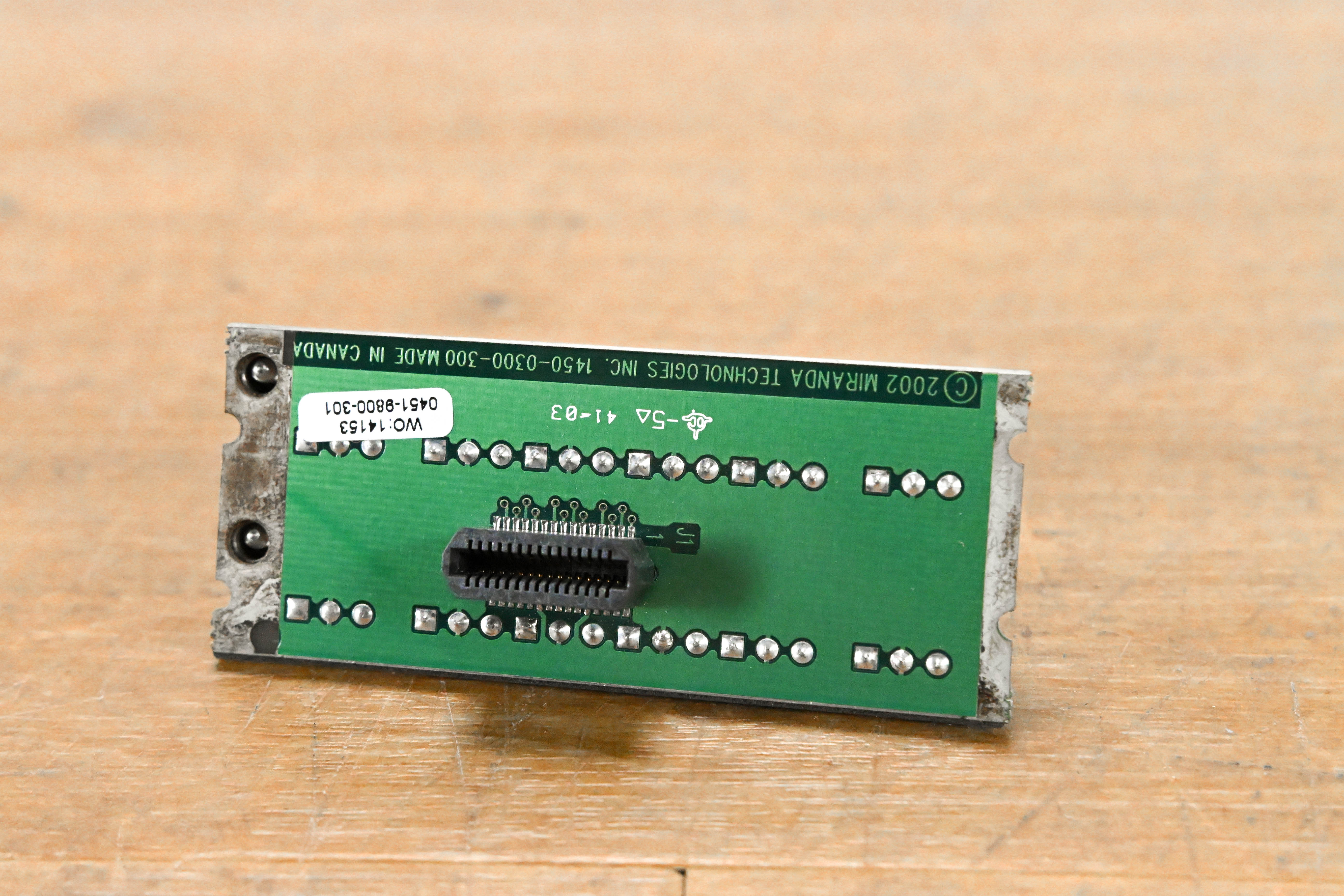 Miranda ADA-1021 Rear I/O Module for Densité Frame