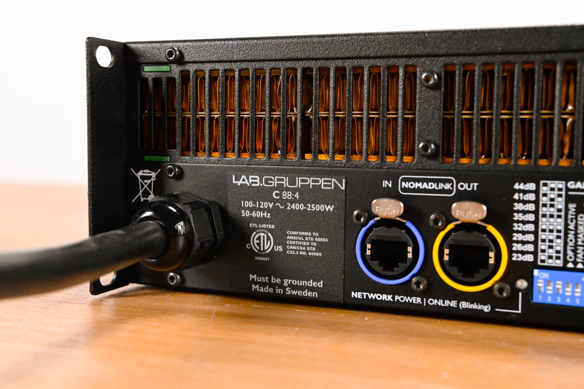 Lab Gruppen C 88:4 4-Channel Power Amplifier
