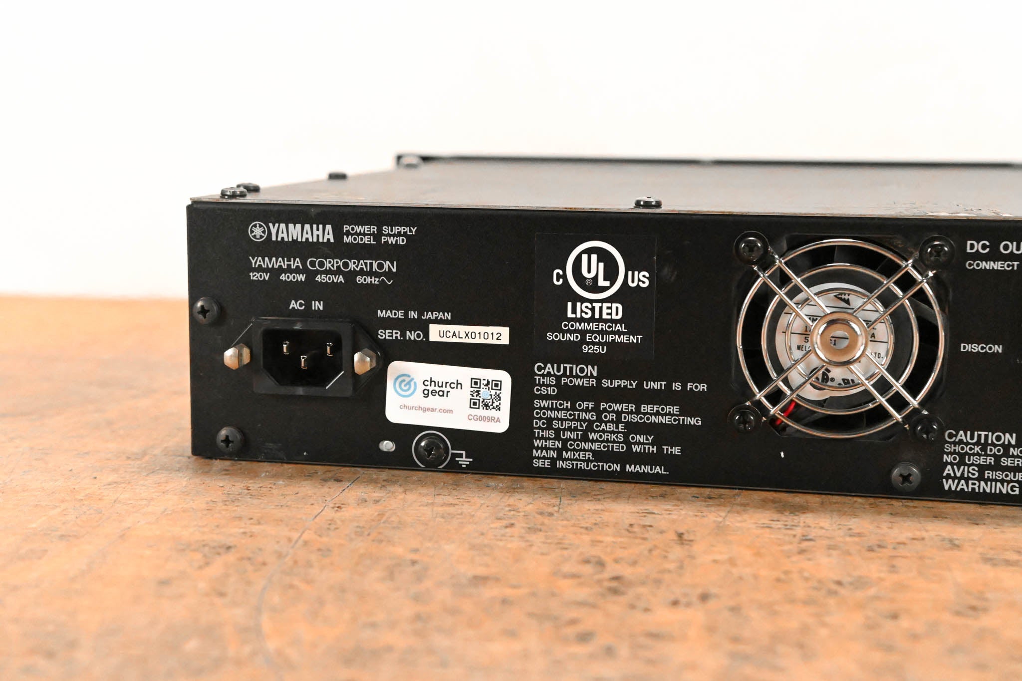Yamaha PW1D Power Supply for PM1D