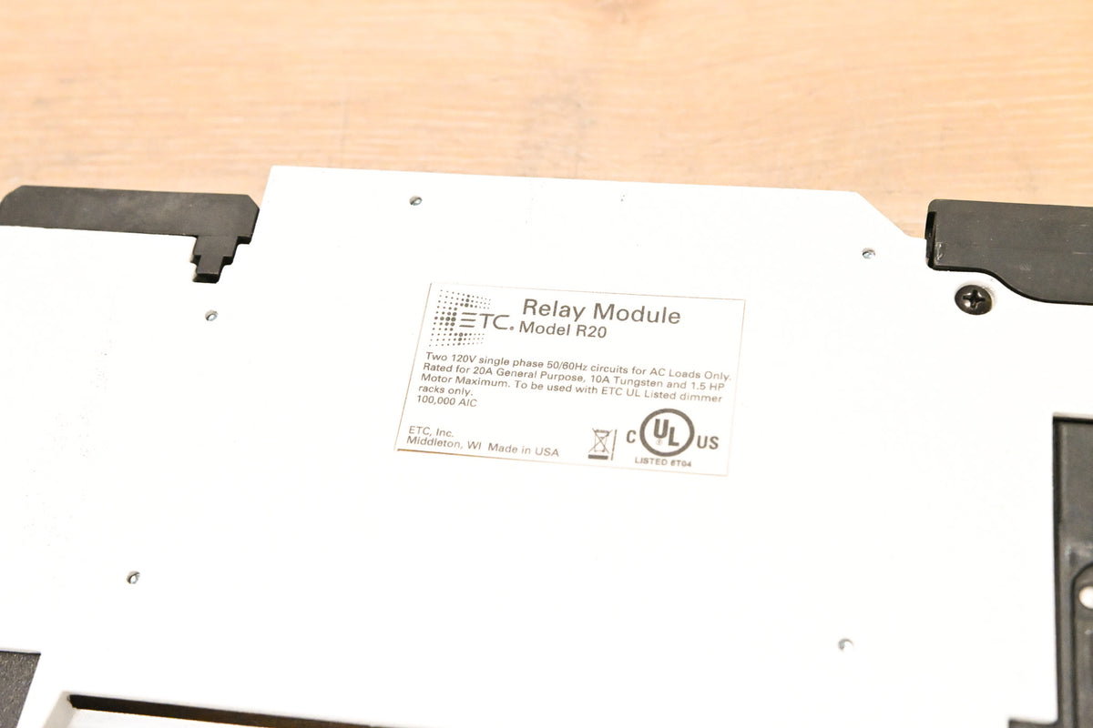 ETC R20 Unison 120V Dual 20A Relay Module (Pack of 3)