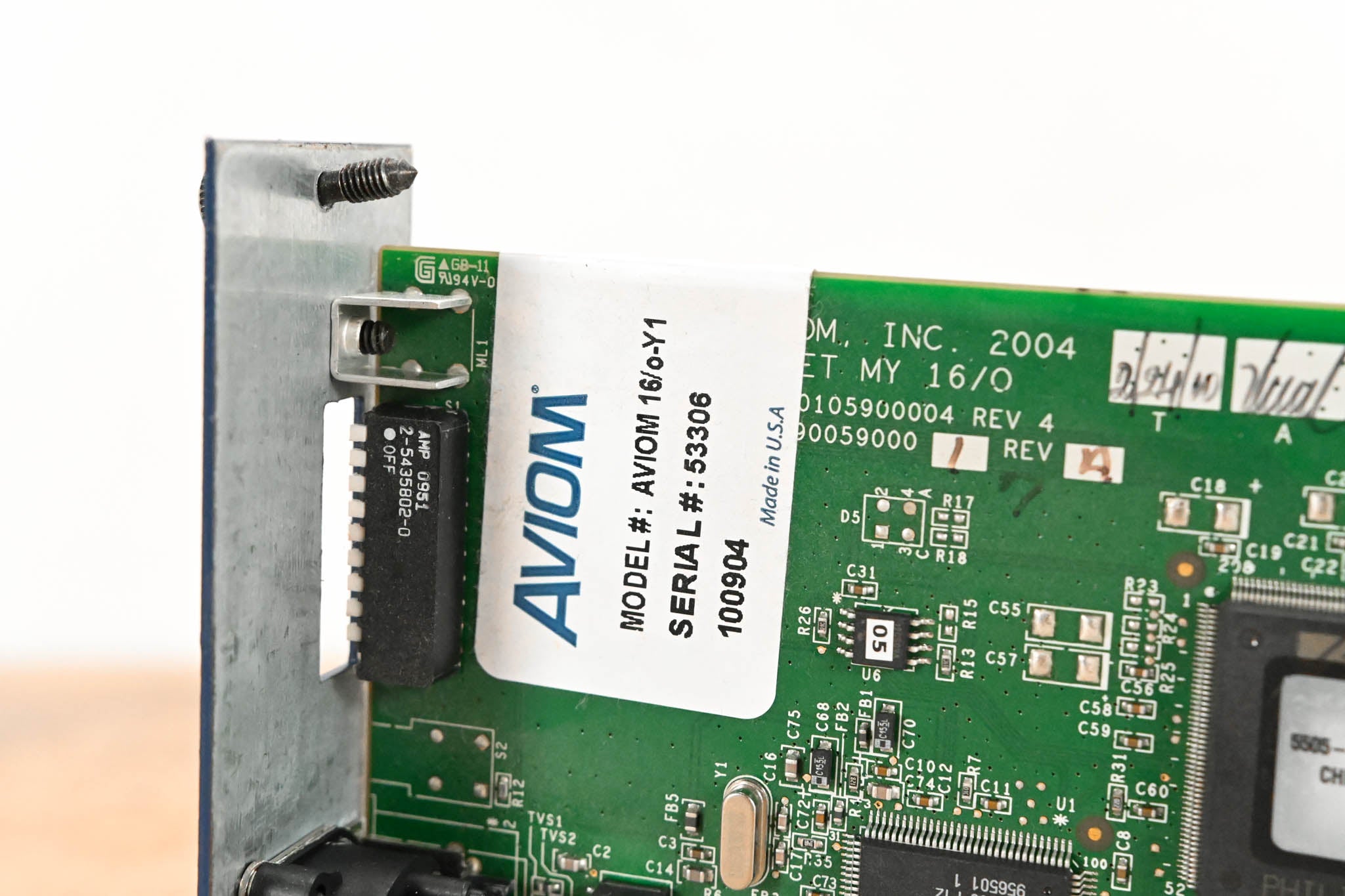 Aviom 16/o-Y1 A-Net Card for Yamaha Digital Products