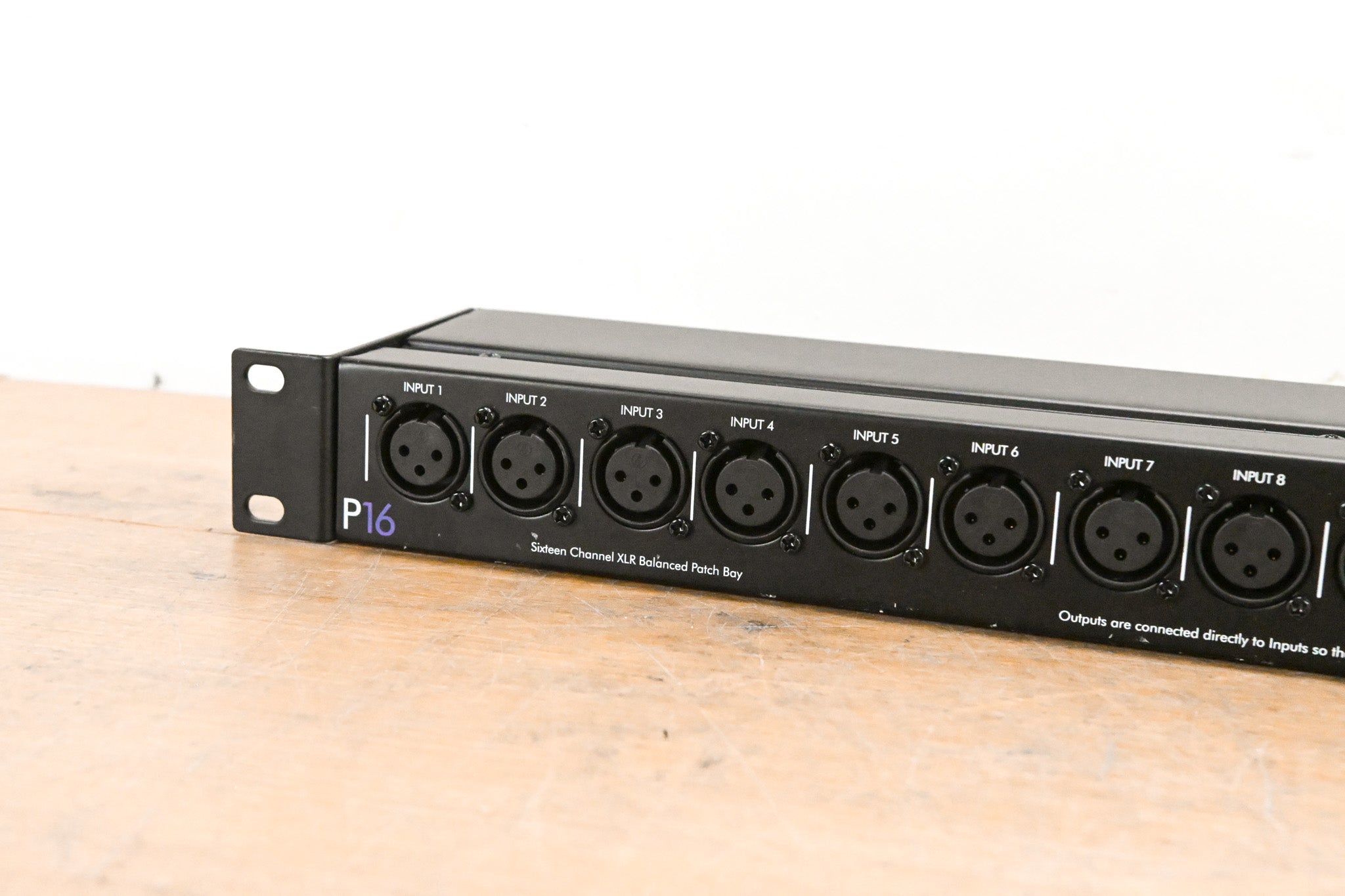 ART P16 16-Channel XLR Balanced Patchbay