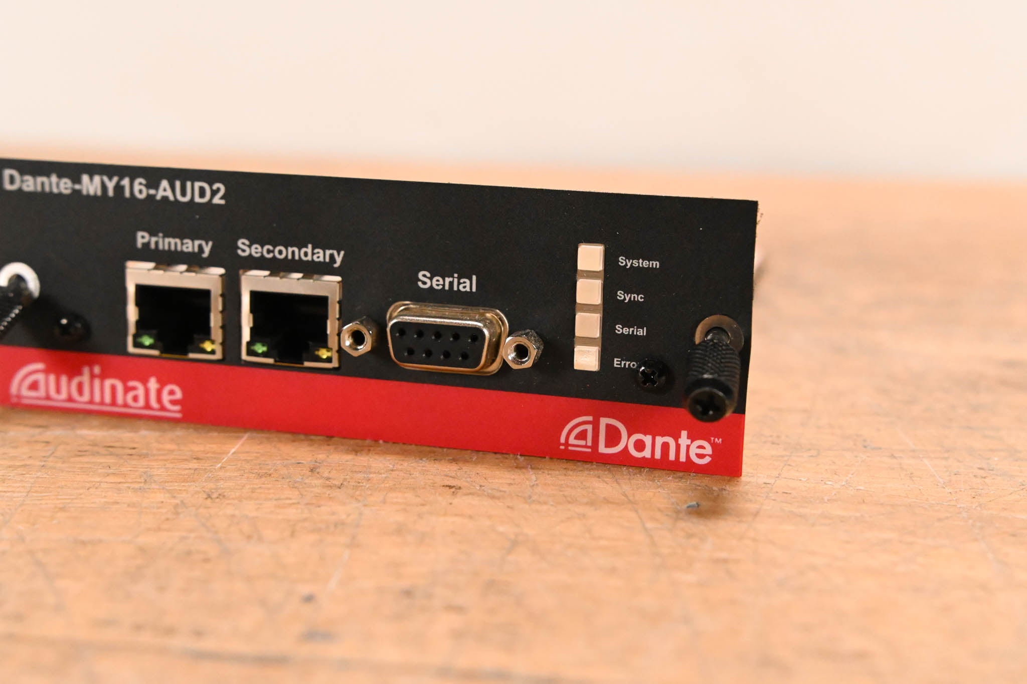 Audinate Dante-MY16-AUD2 16-Channel Dante Network I/O Card