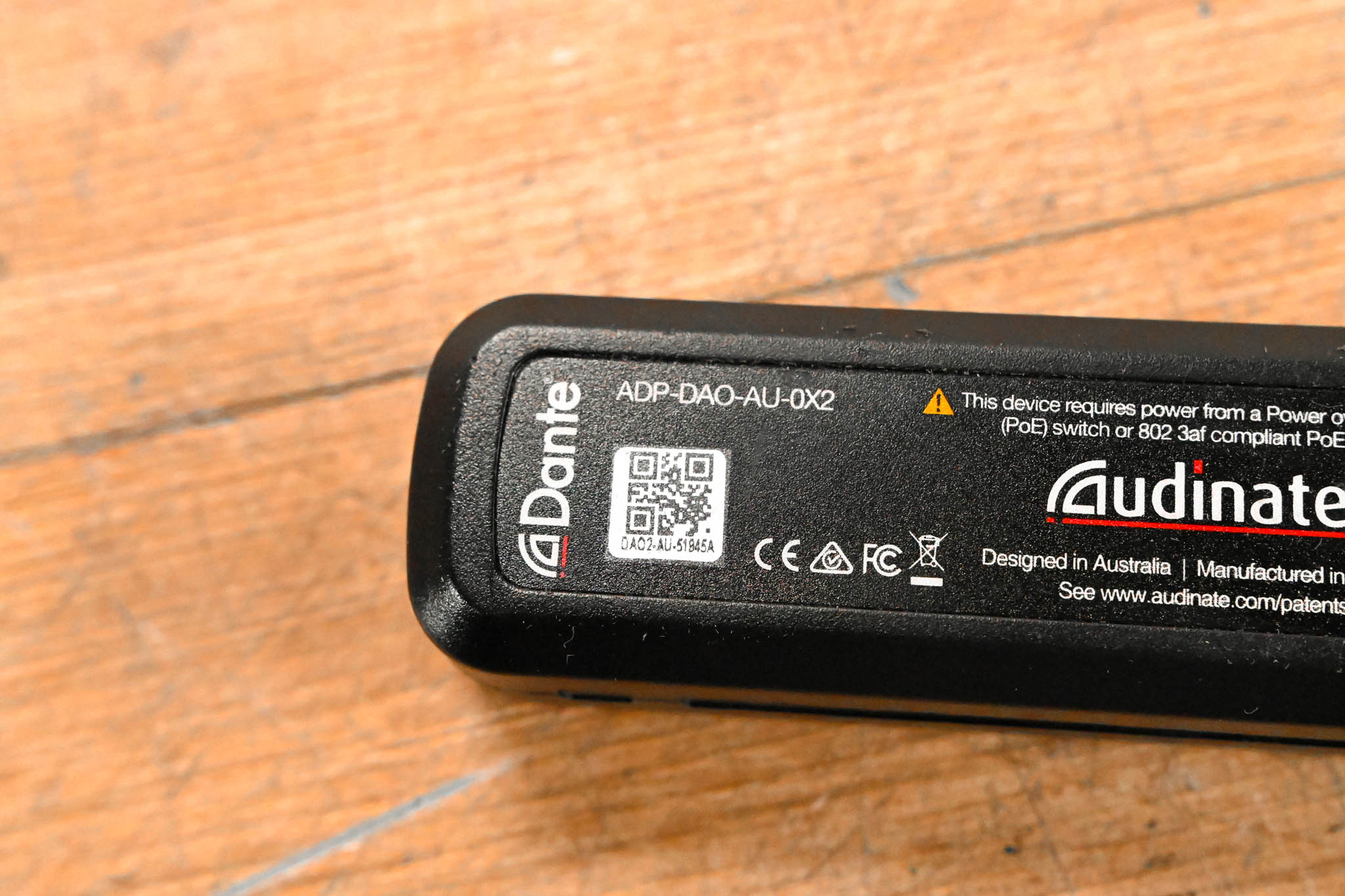 Audinate ADP-DAO-AU-0X2 Dante AVIO 2-Channel XLR Analog Output Adapter