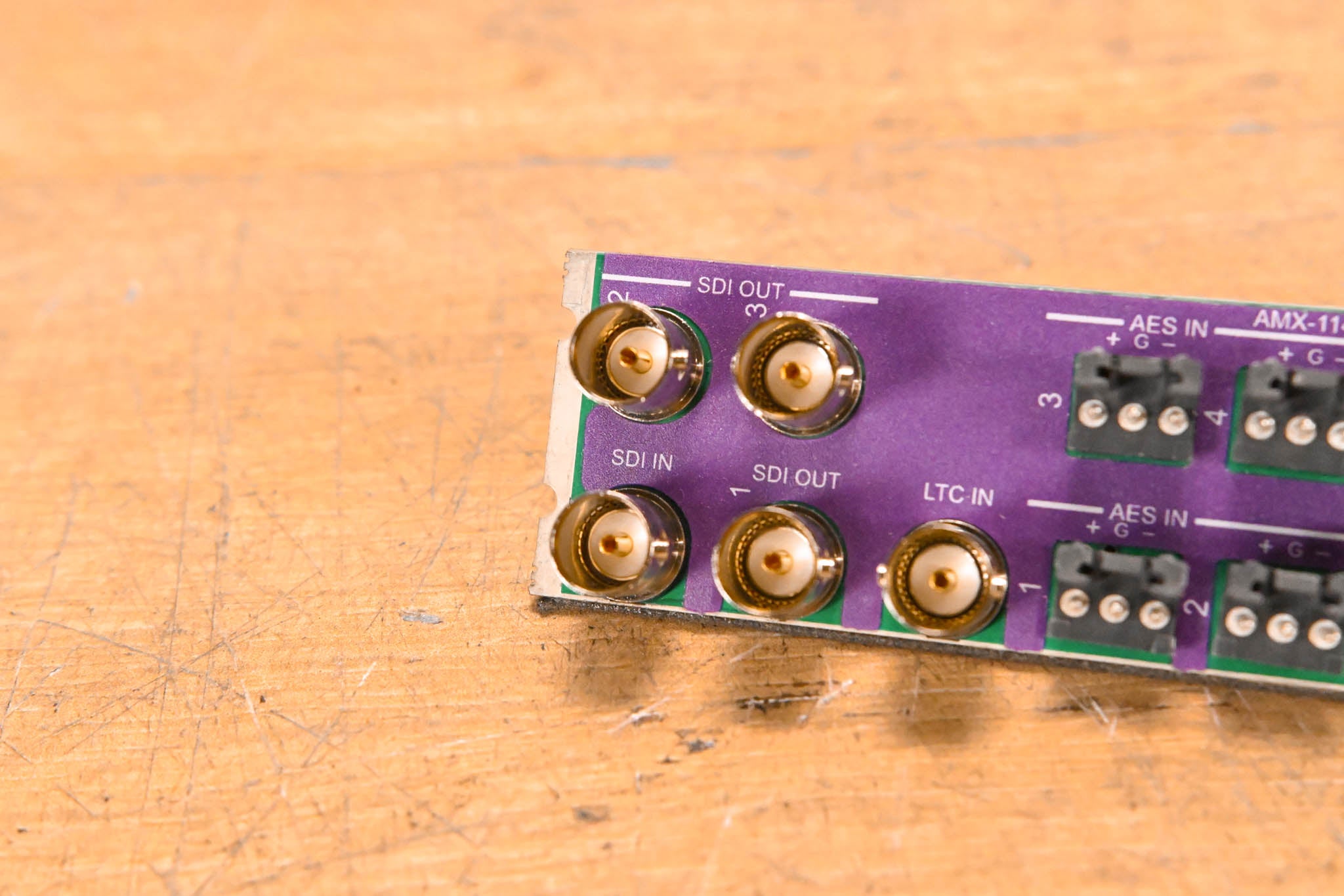 Miranda AMX-1141 Rear I/O Module for Densité Frame
