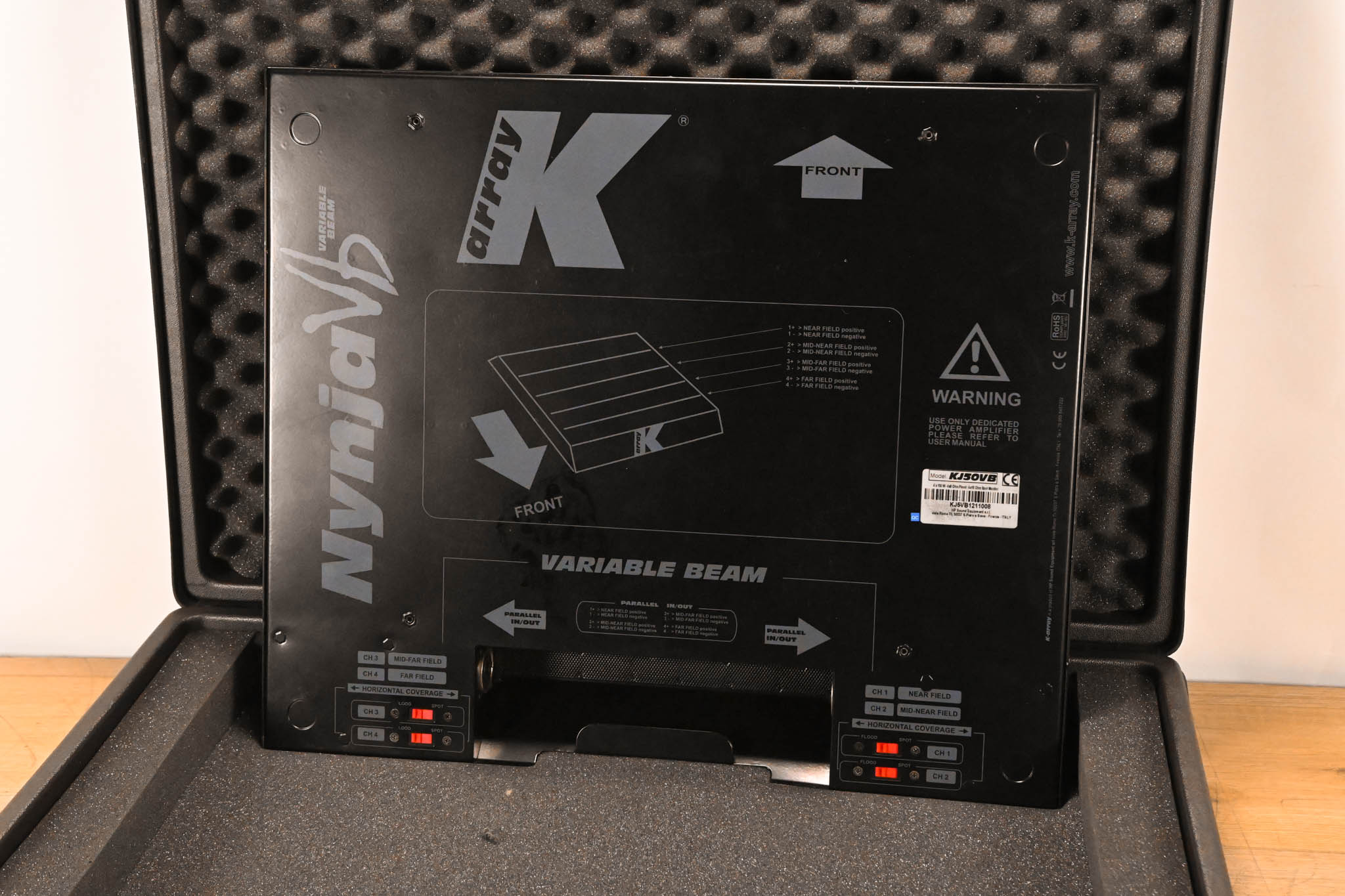 K-Array KJ50VB  Low-Profile Variable Beam Speaker