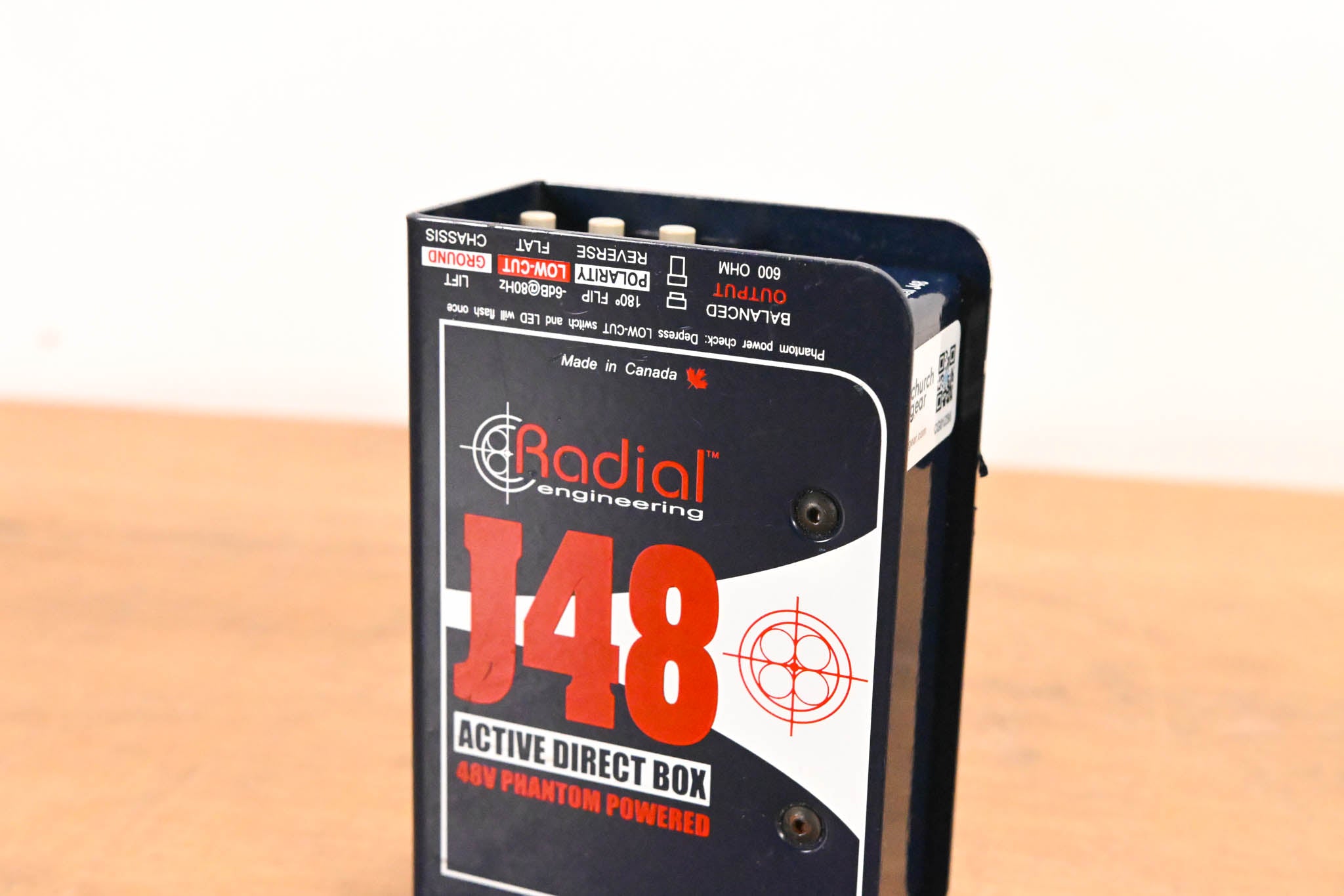 Radial Engineering J48 1-Channel 48V Active Direct Box