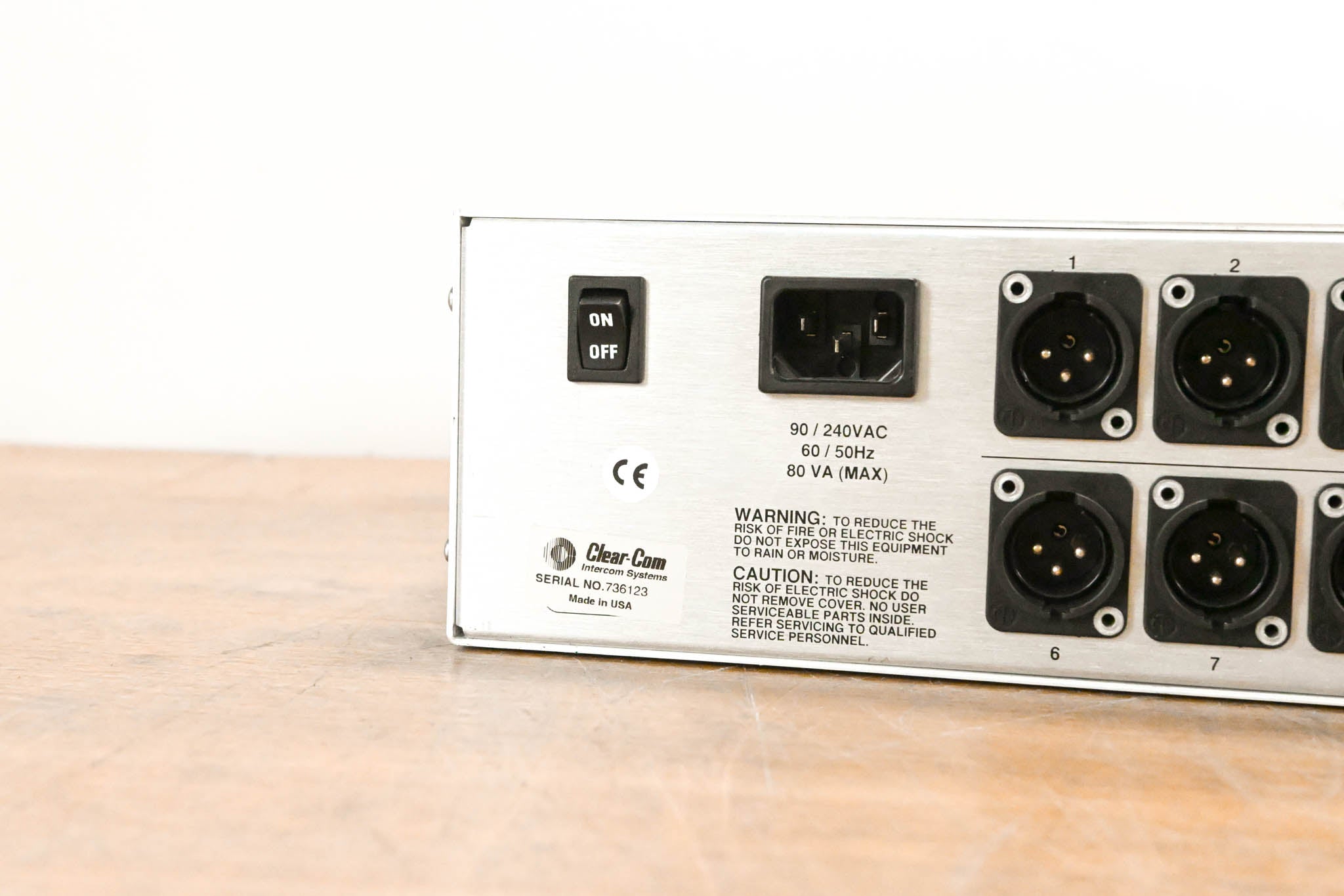 Clear-Com SB-440 4-Channel Intercom Main Station