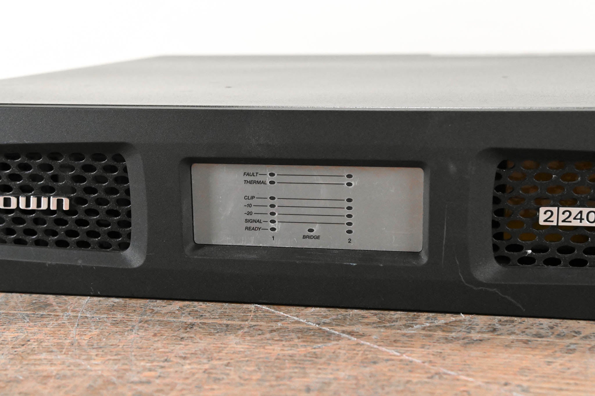 Crown DCi 2|2400N 2-Channel, 2400W @ 4 ohms Power Amplifier w/ BLU link