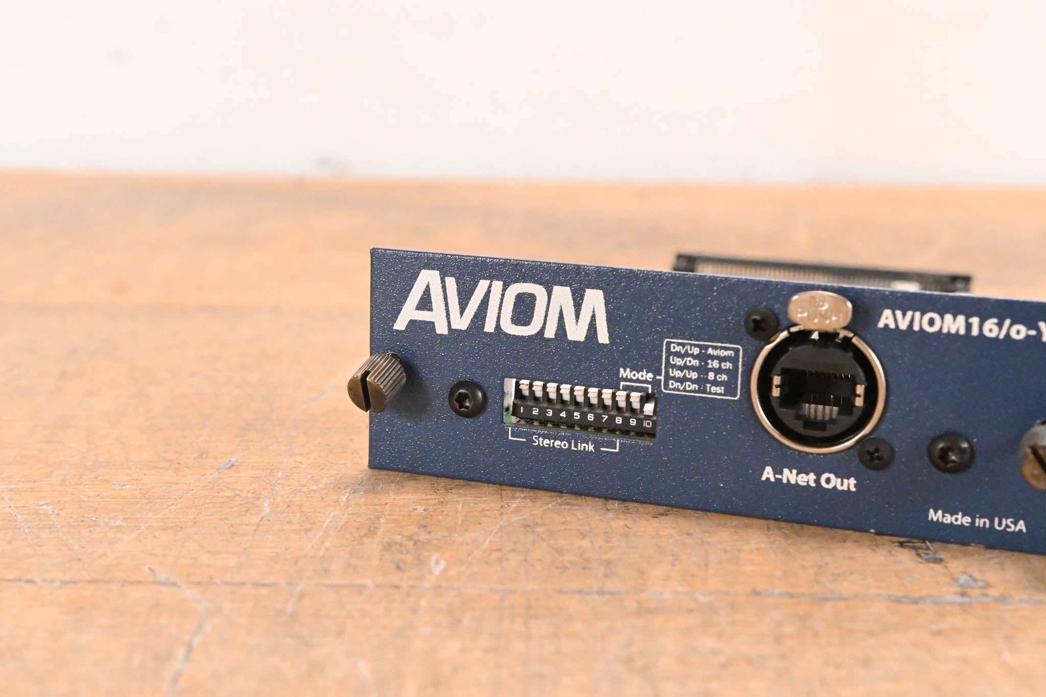 Aviom 16/o-Y1 A-Net Card for Yamaha Digital Products