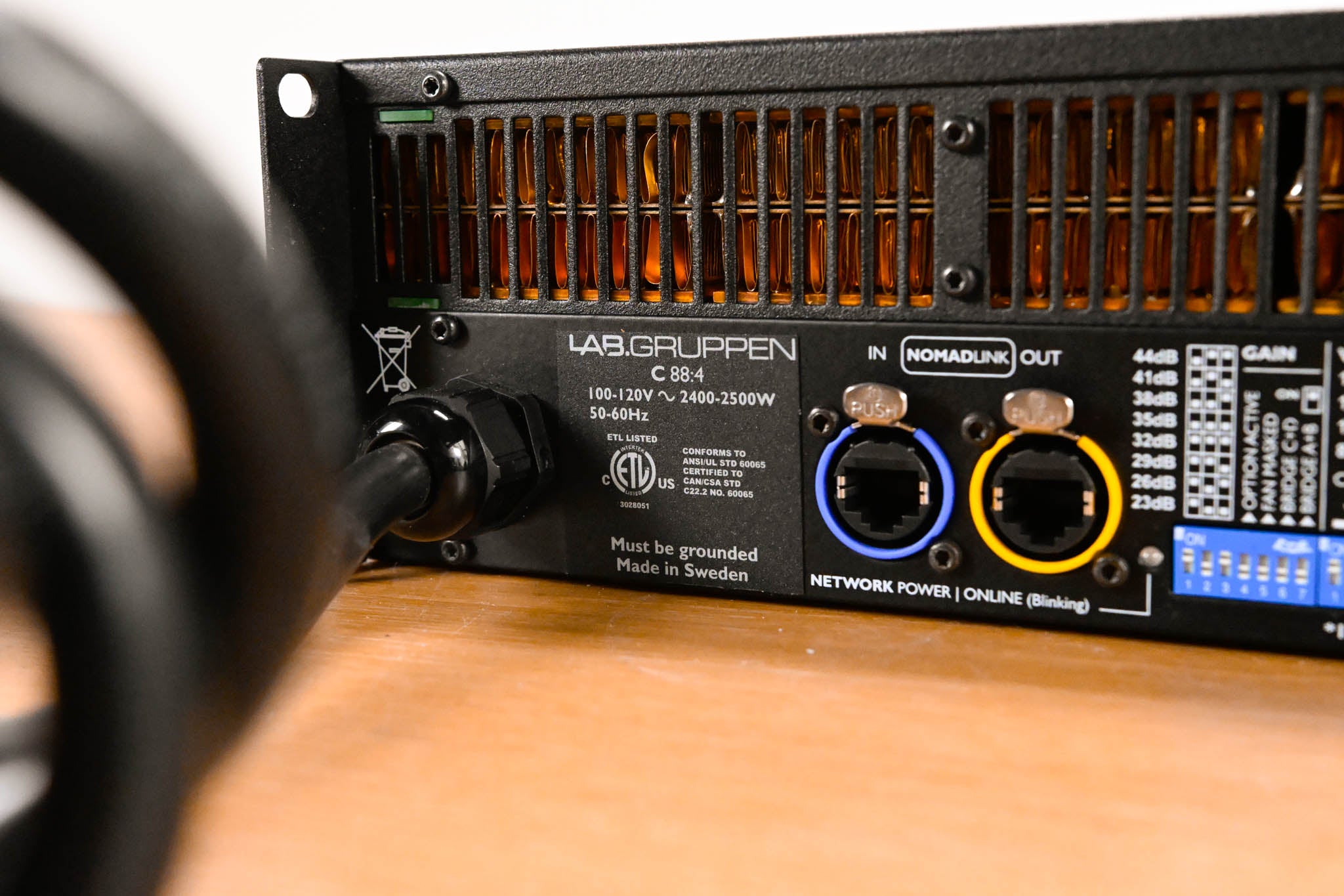 Lab Gruppen C 88:4 4-Channel Power Amplifier