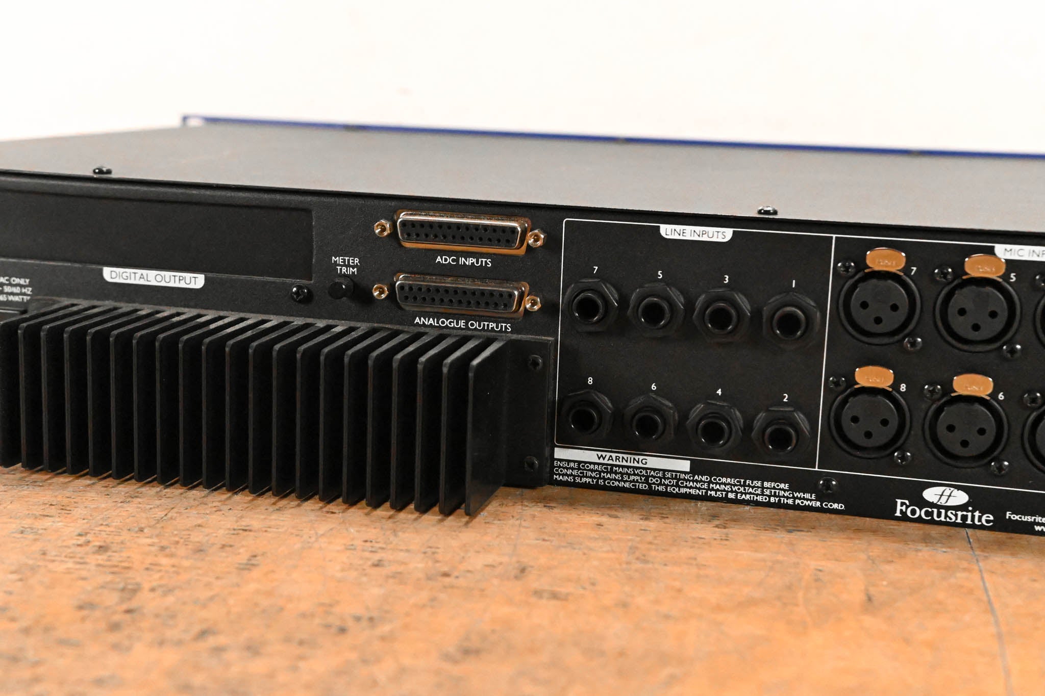 Focusrite ISA828 8-Channel Microphone Preamplifier