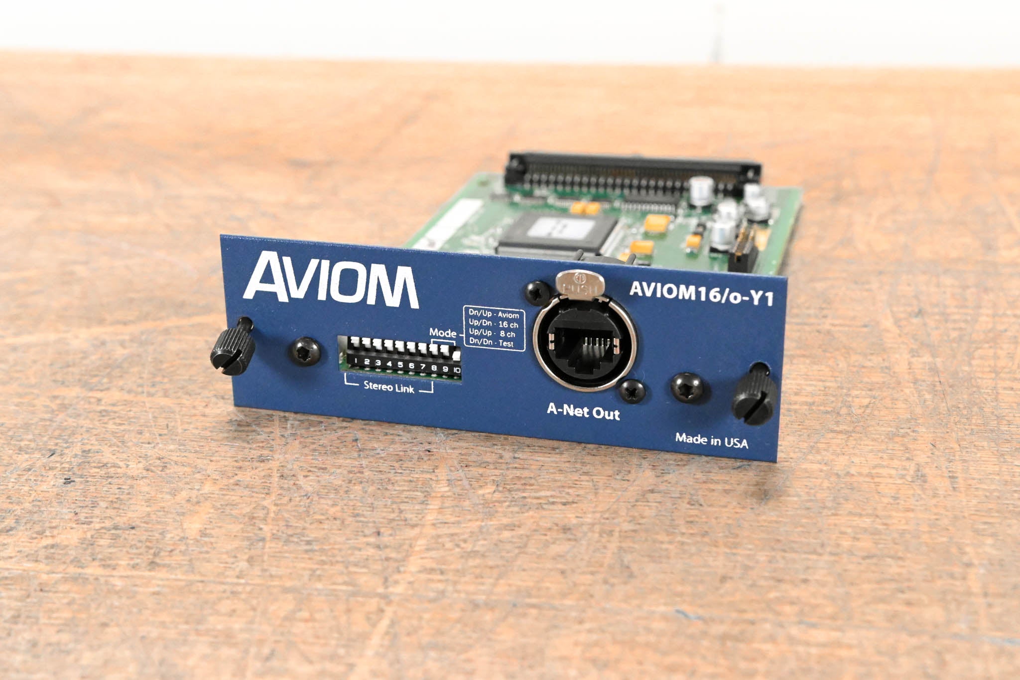 Aviom 16/o-Y1 A-Net Card for Yamaha Digital Products