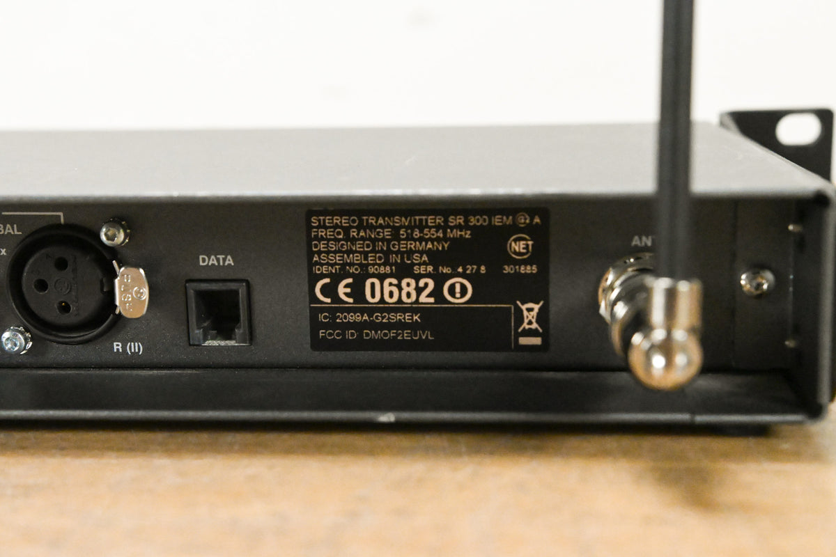 Sennheiser SR 300 IEM G2 Wireless In-Ear Monitor Transmitter 518-554 MHz