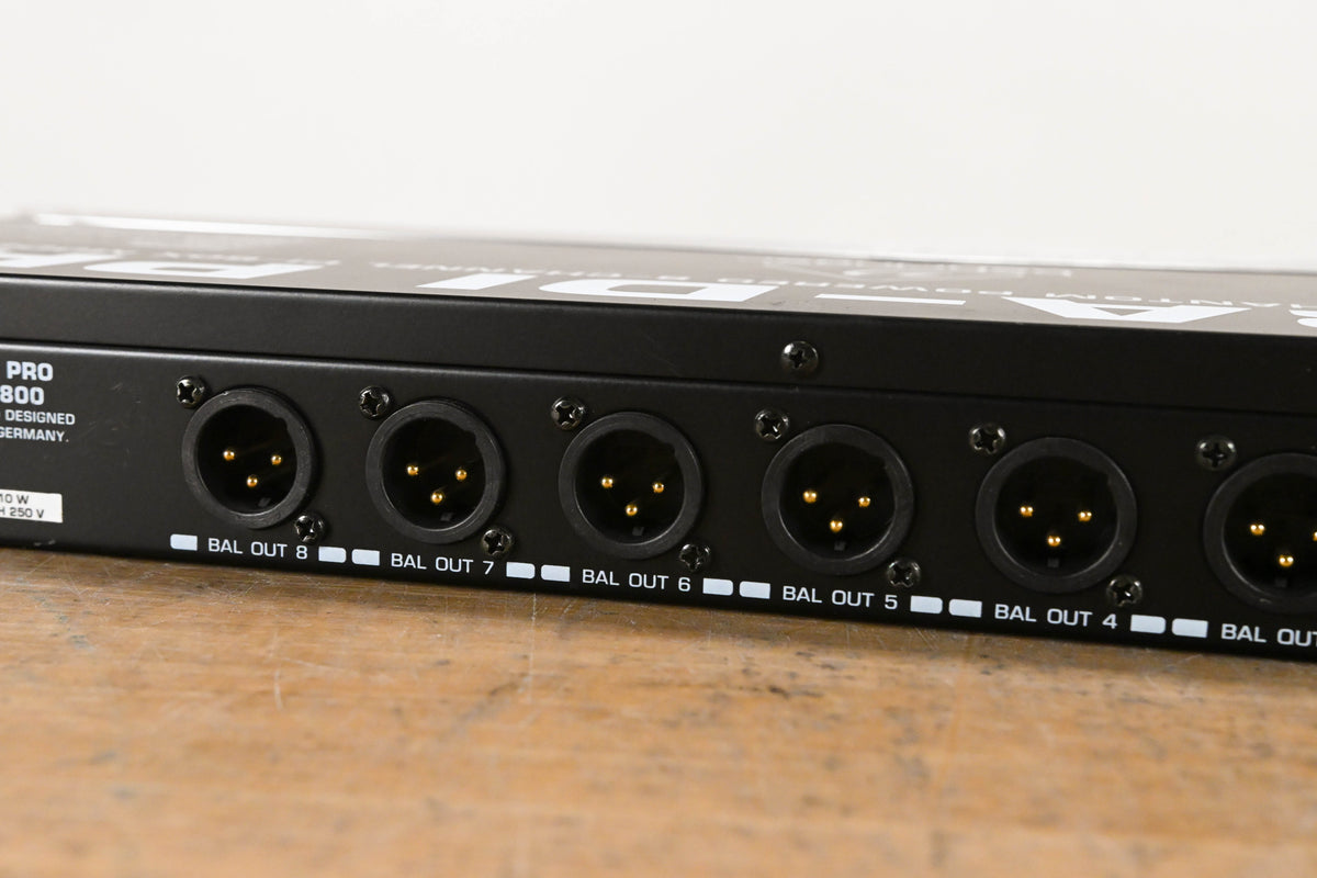 Behringer ULTRA-DI PRO DI800 8-Channel Active DI Box