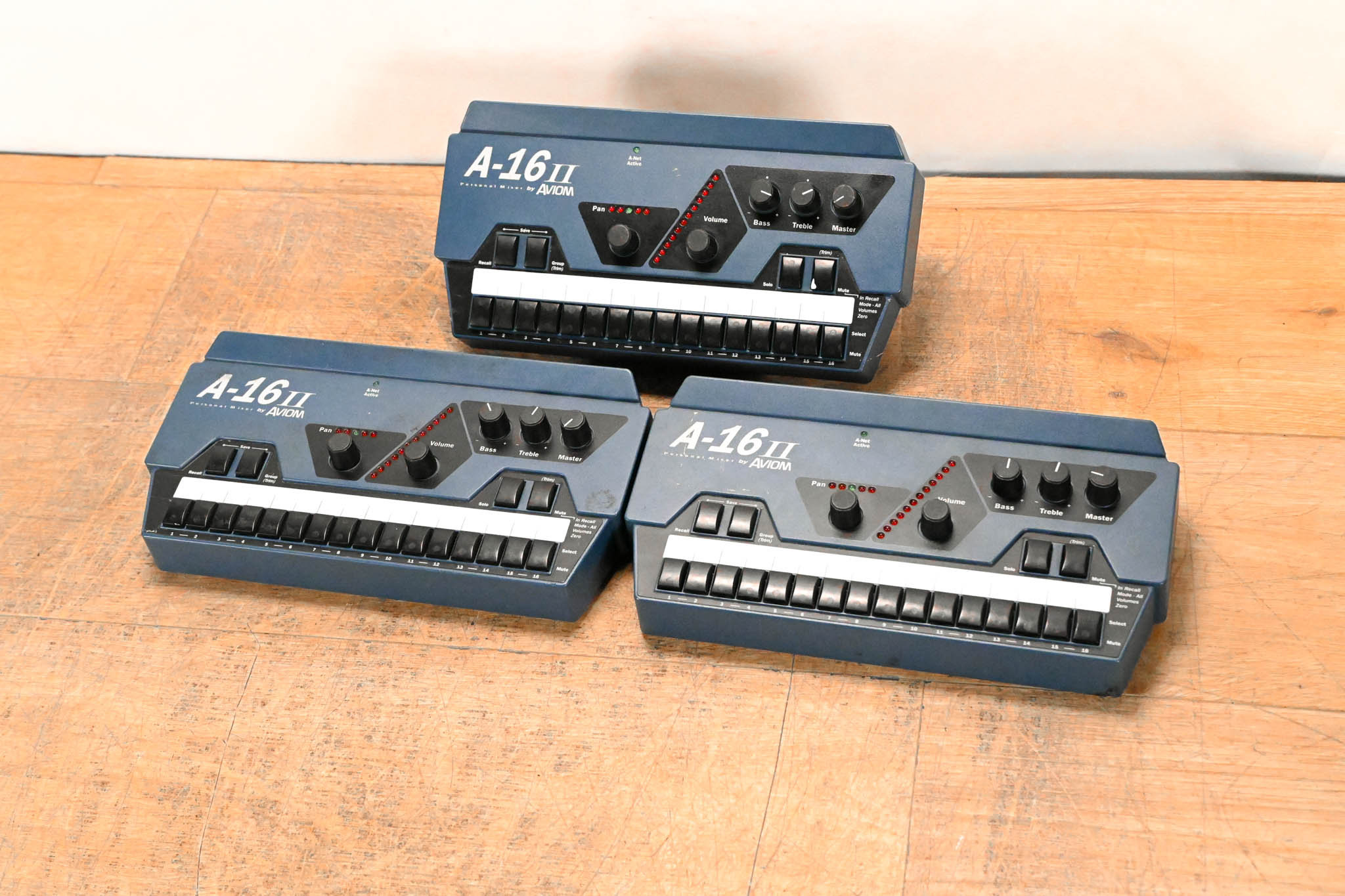 Aviom A-16II Personal Mixer (Pack of 3)