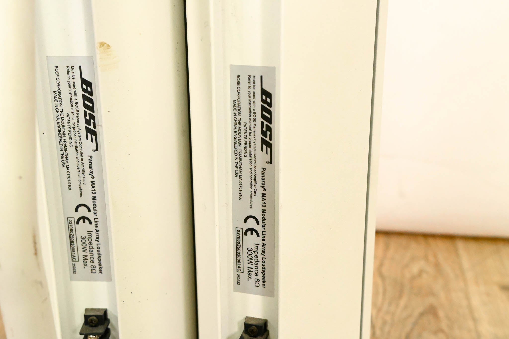 Bose Panaray MA12 Modular Column Array Loudspeaker (PAIR)