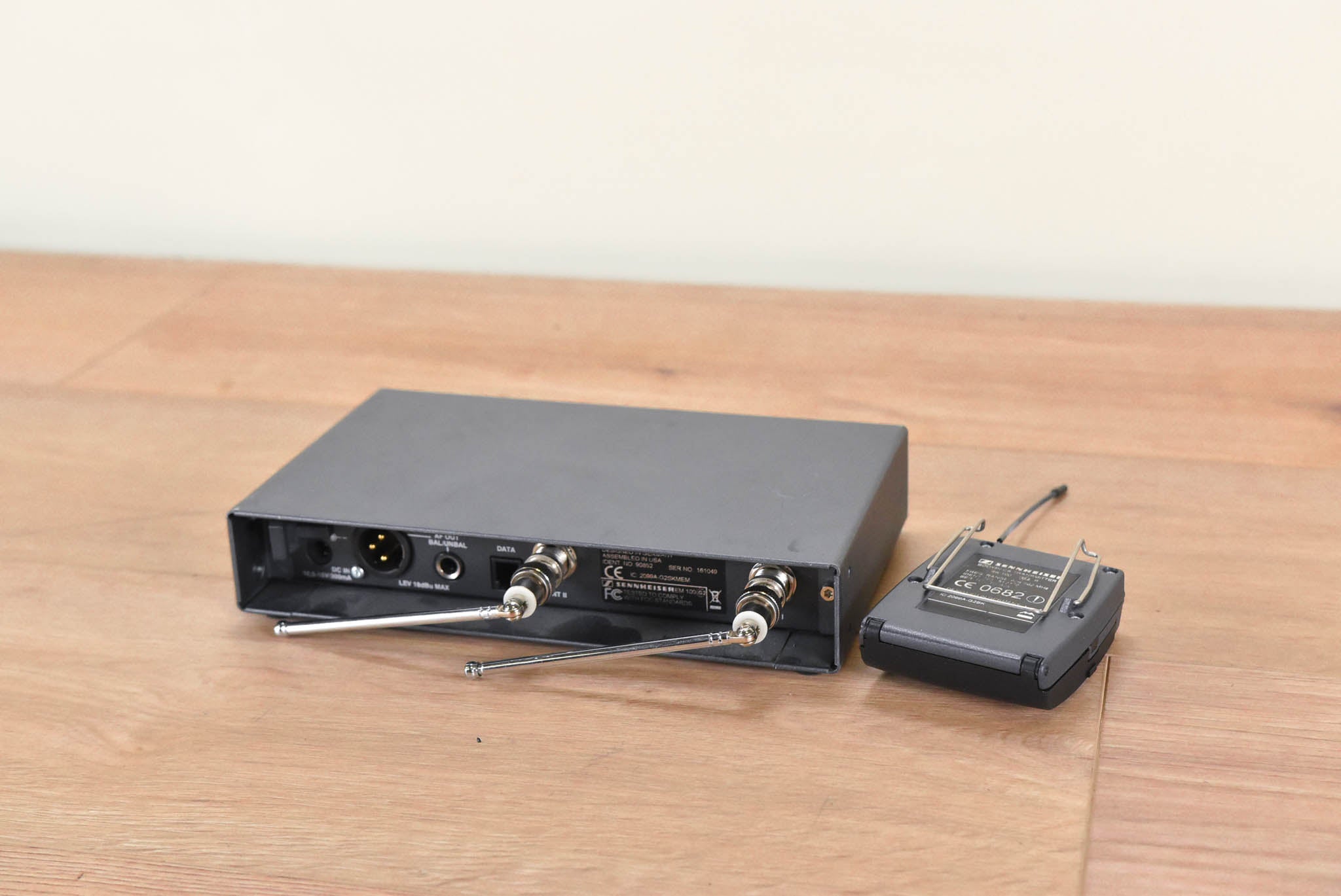 Sennheiser ew 100 G2 Beltpack Wireless System 626-662MHz NO POWER SUPPLY