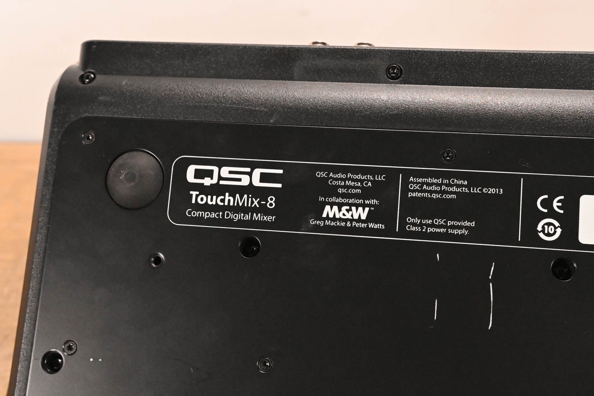 QSC TouchMix-8 Compact Digital Mixer (NO POWER SUPPLY)