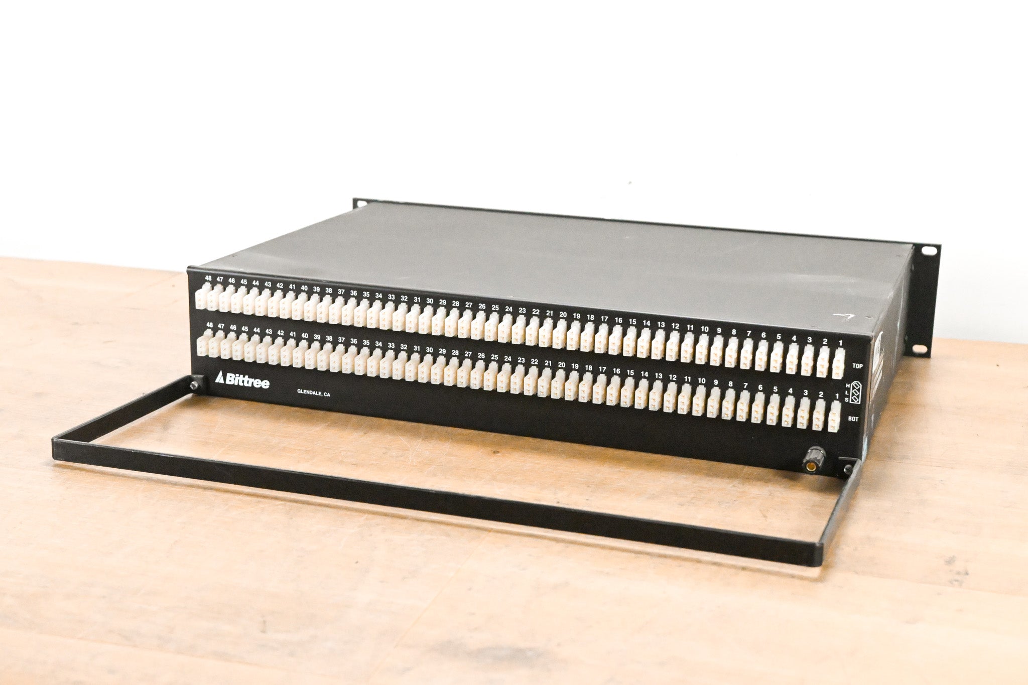 Bittree B96DC-FNSST/E3 M2OU12B 969s - 2x48 2RU TT Patchbay