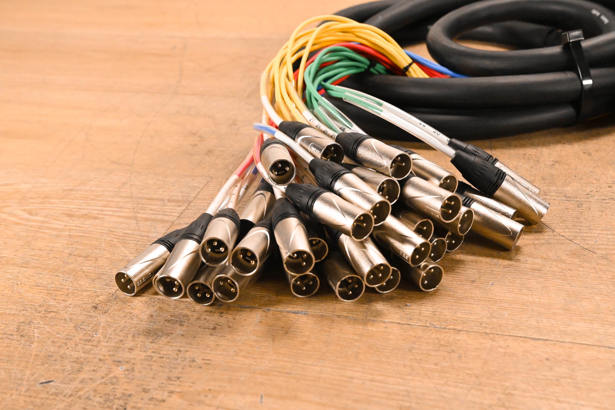 Seismic Audio SARMSS-32x1515 - 32-CH XLR TRS Combo Splitter Snake Cable