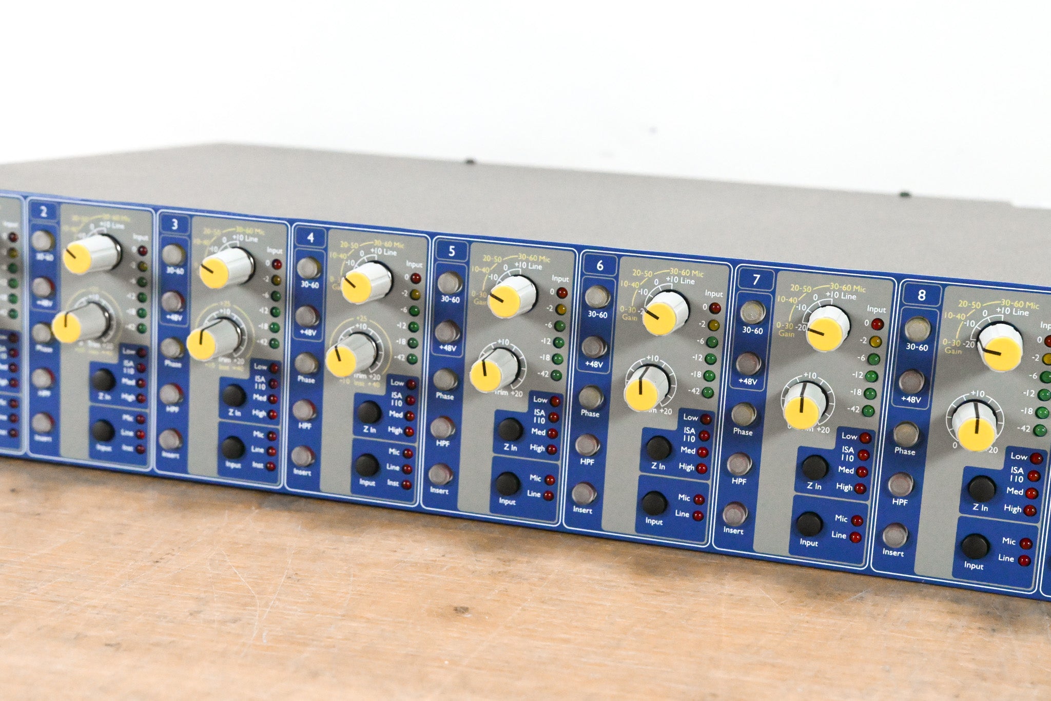 Focusrite ISA828 8-Channel Microphone Preamp w/ Optional Digital Card