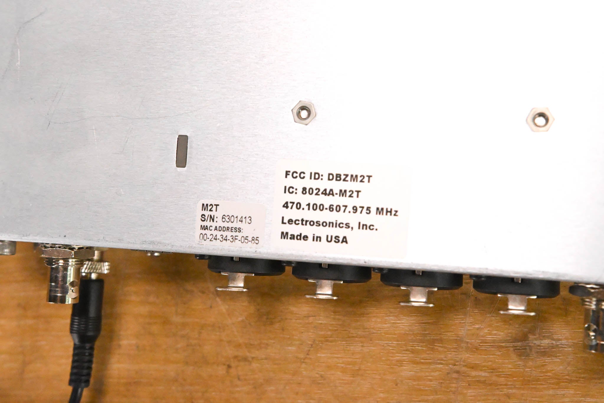 Lectrosonics Duet M2T/M2Ra IEM/IFB System - 470-608 MHz