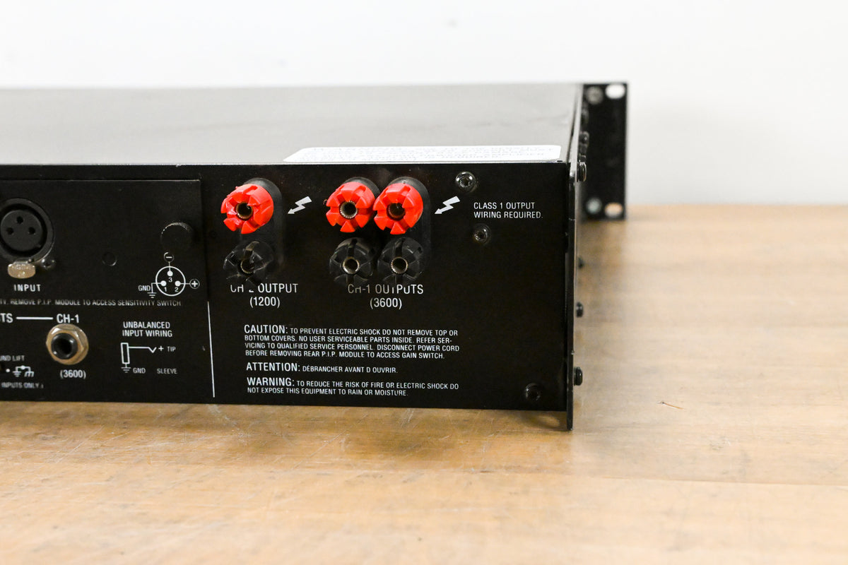 Crown Macro-Tech 36x12 2-Channel Power Amplifier