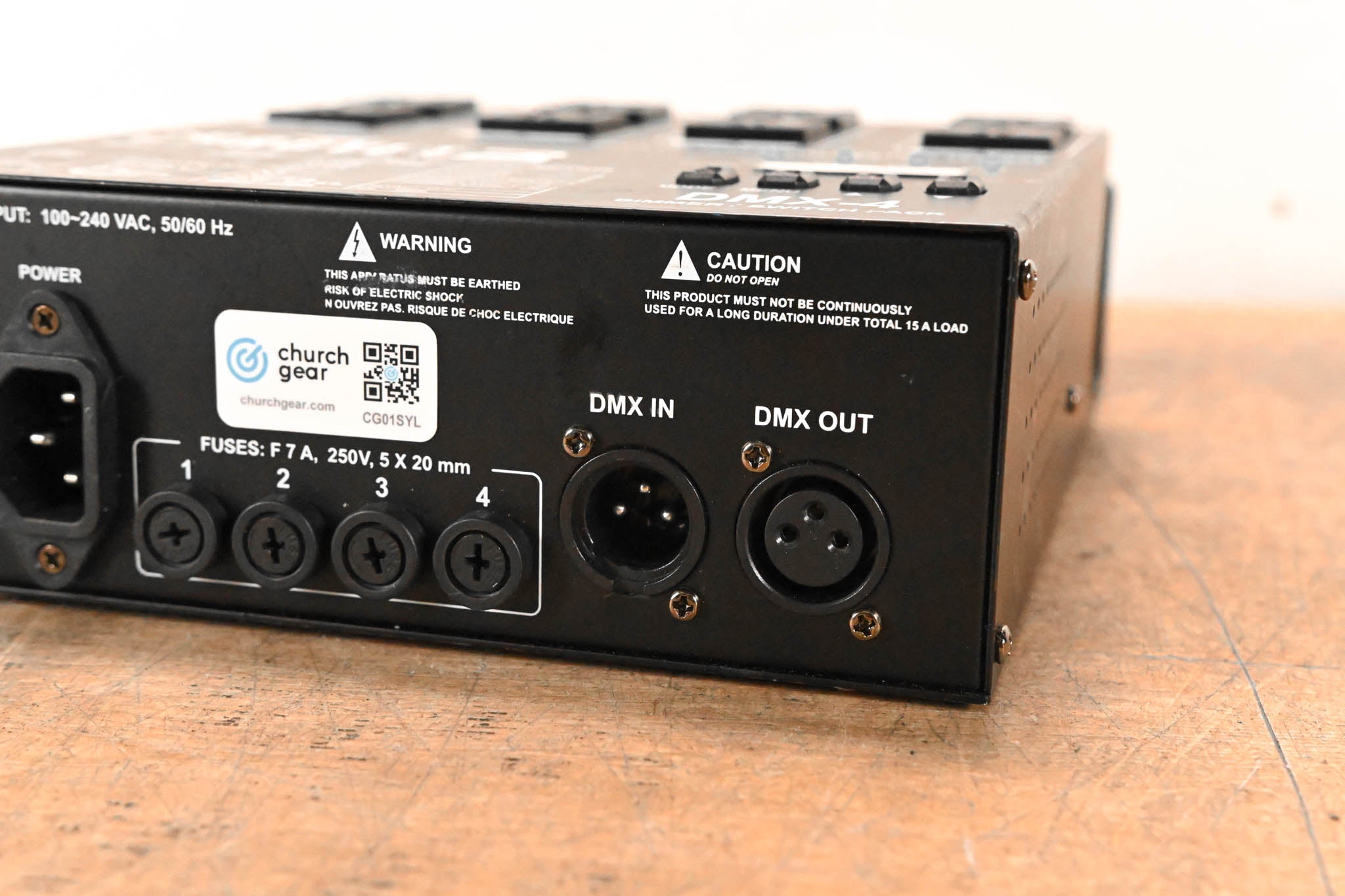 Chauvet DMX-4 4-Channel DMX Dimmer/Relay Pack