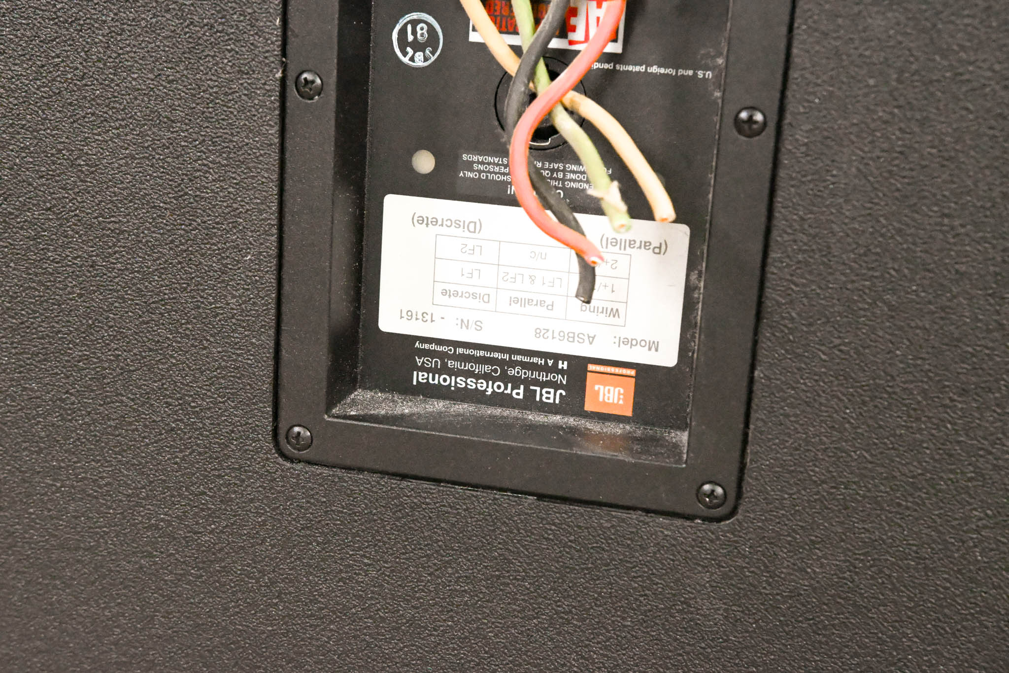 JBL ASB6128 High Power Dual 18" Passive Subwoofer