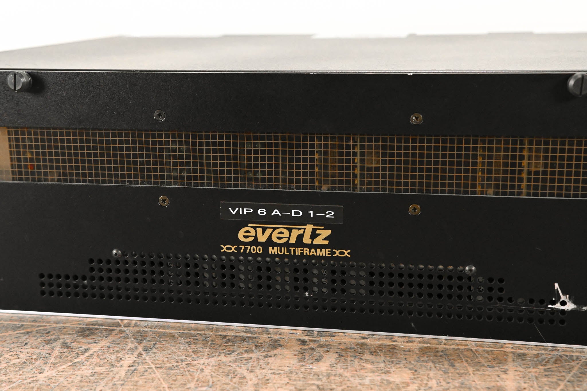 Evertz 7700FR-C Multiframe Chassis with Cards CG00423