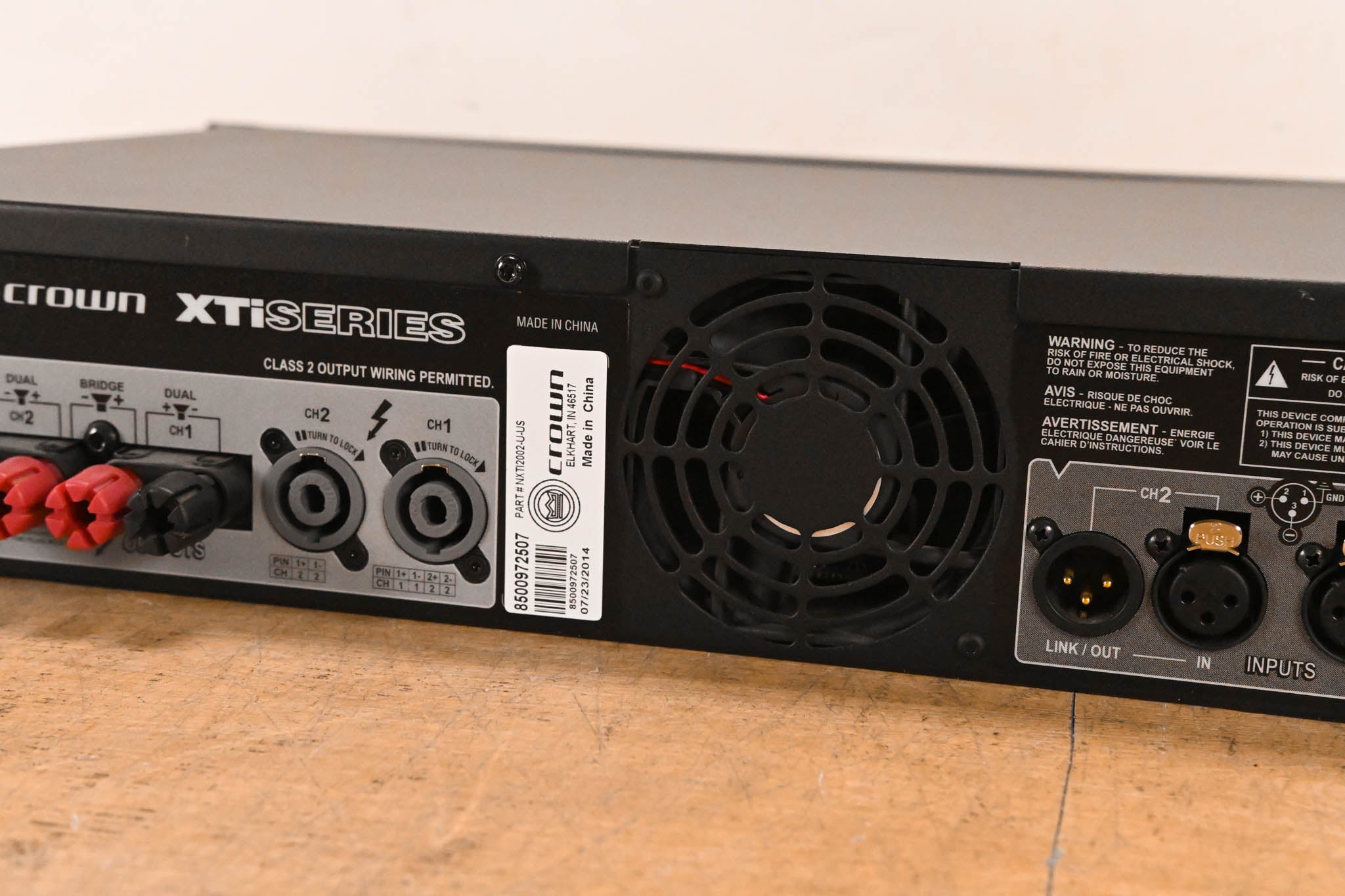 Crown XTi 2002 2-Channel Power Amplifier