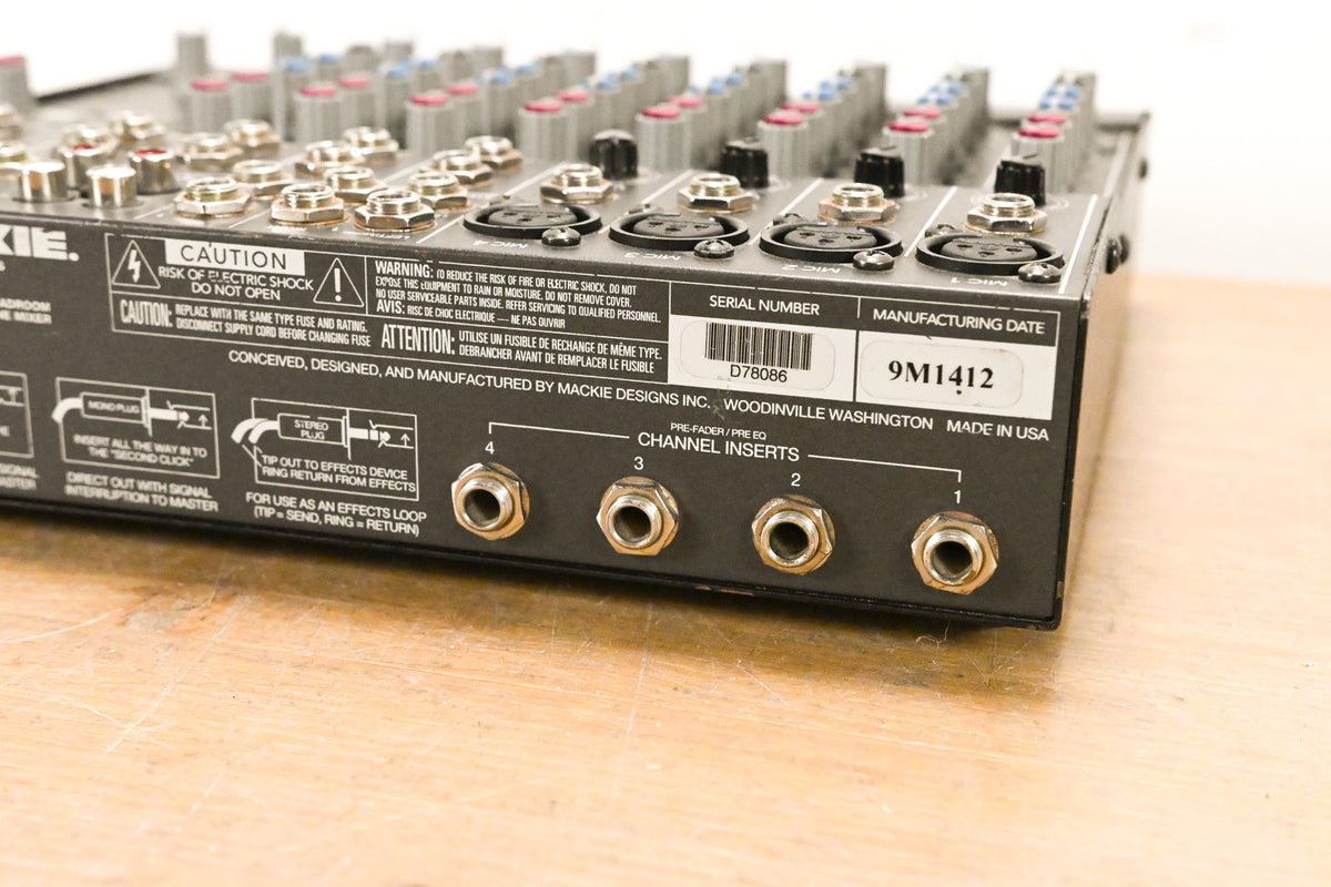 Mackie 1202 Micro Series 12-Channel Mic/Line Analog Mixer