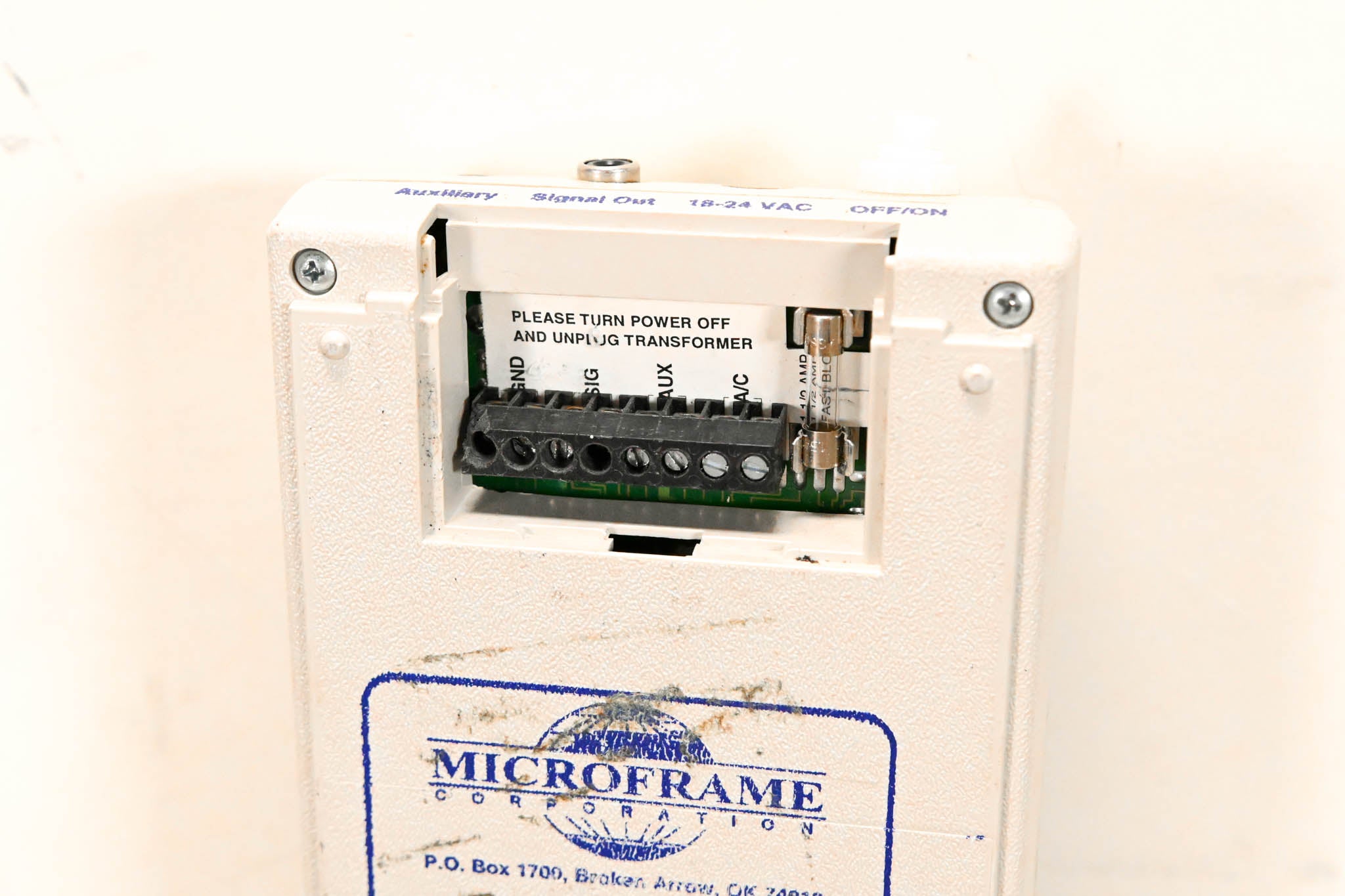 Microframe Model 6200 Timer Keypad (NO POWER SUPPLY)