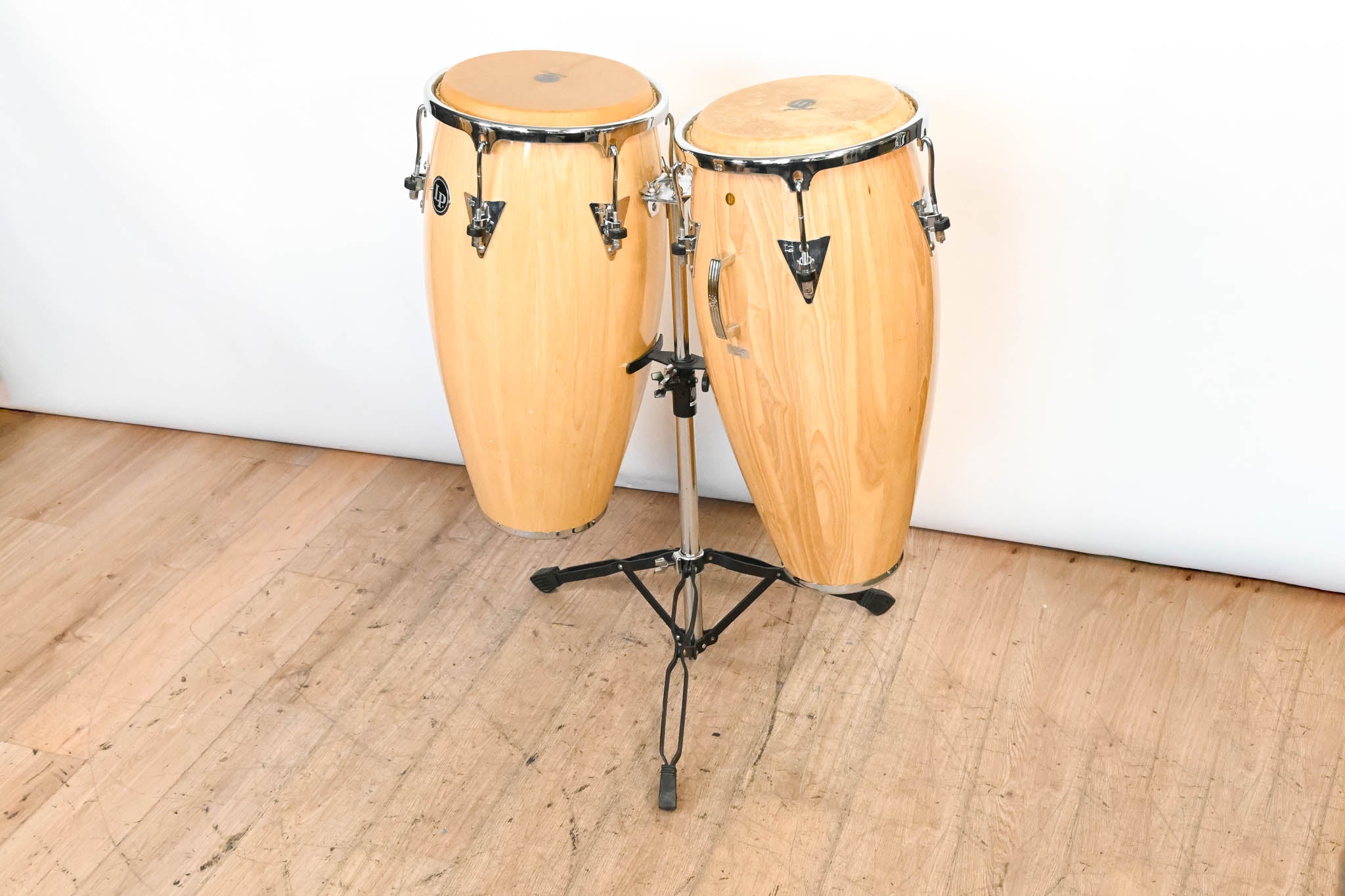 LP Classic II Series Conga and Quinto Set with Stand