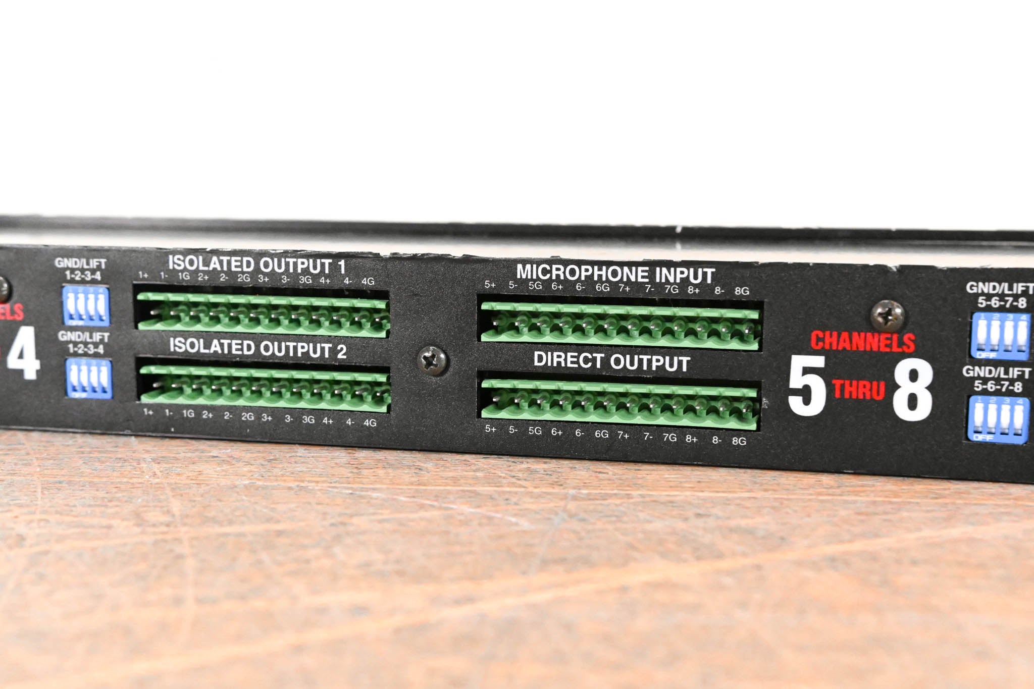 ProCo MS-83P 8-Channel, 2-Way Microphone Splitter CG006W7