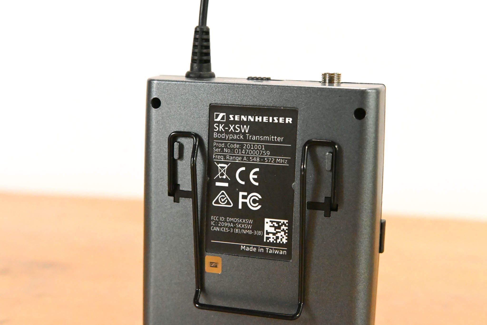 Sennheiser EM 10 Receiver w/ SK-XSW Bodypack - 548-572 MHz (NO PSU)