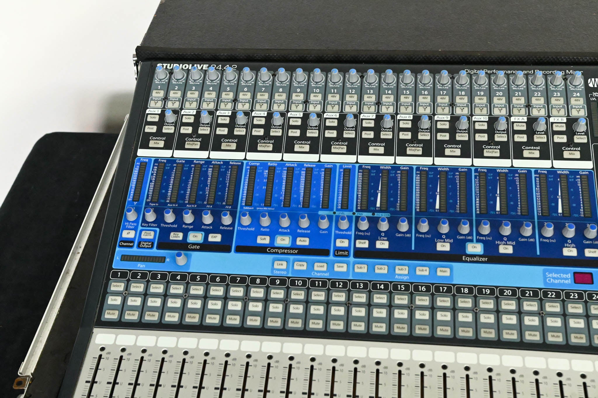 PreSonus StudioLive 24.4.2 24-Channel Digital Audio Mixer with Road Case