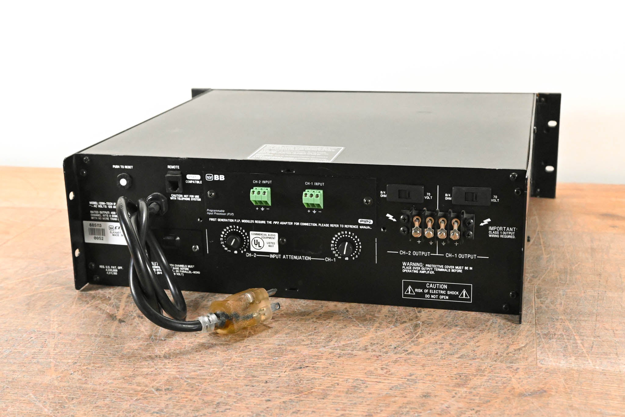 Crown Com-Tech 810 2-Channel Power Amplifier