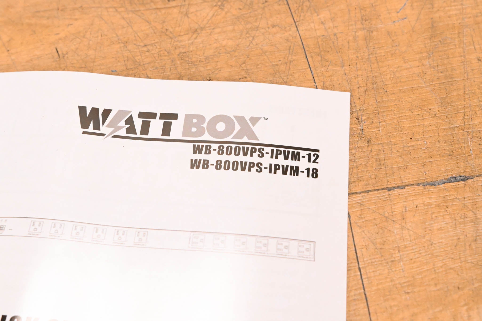 WattBox WB-800VPS-IPVM-12 Vertical IP Power Conditioner (12 Outlets)