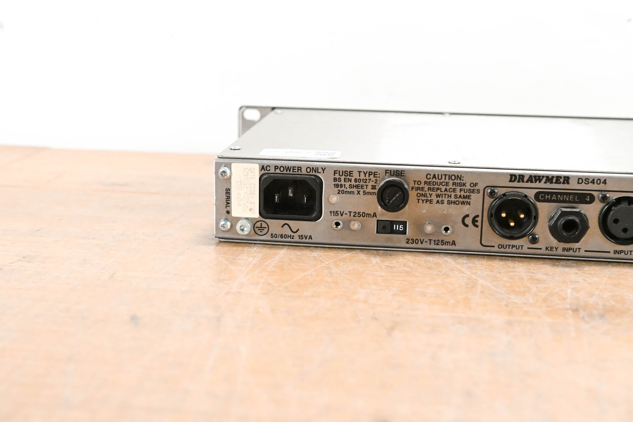 Drawmer DS404 Quad-Gate 4-Channel Noise Gate