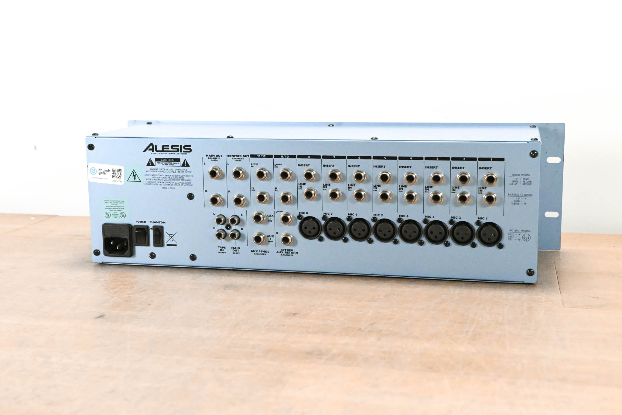 Alesis MultiMix 12R Rack-Mountable 12-Channel Stereo Mixer