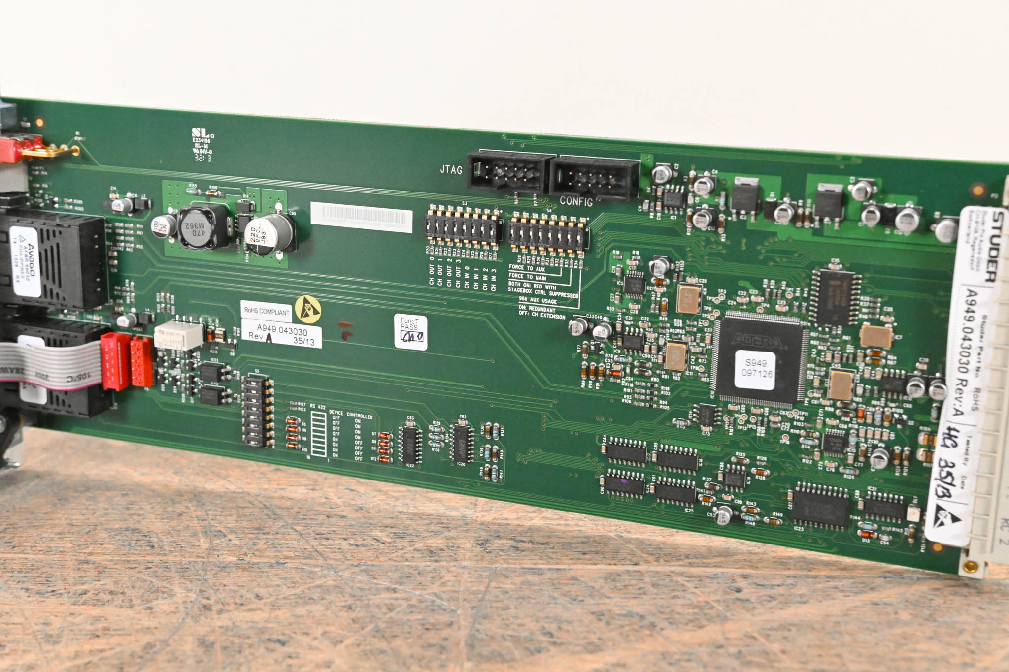 Studer MADI I/O Card for D21m Modular I/O System