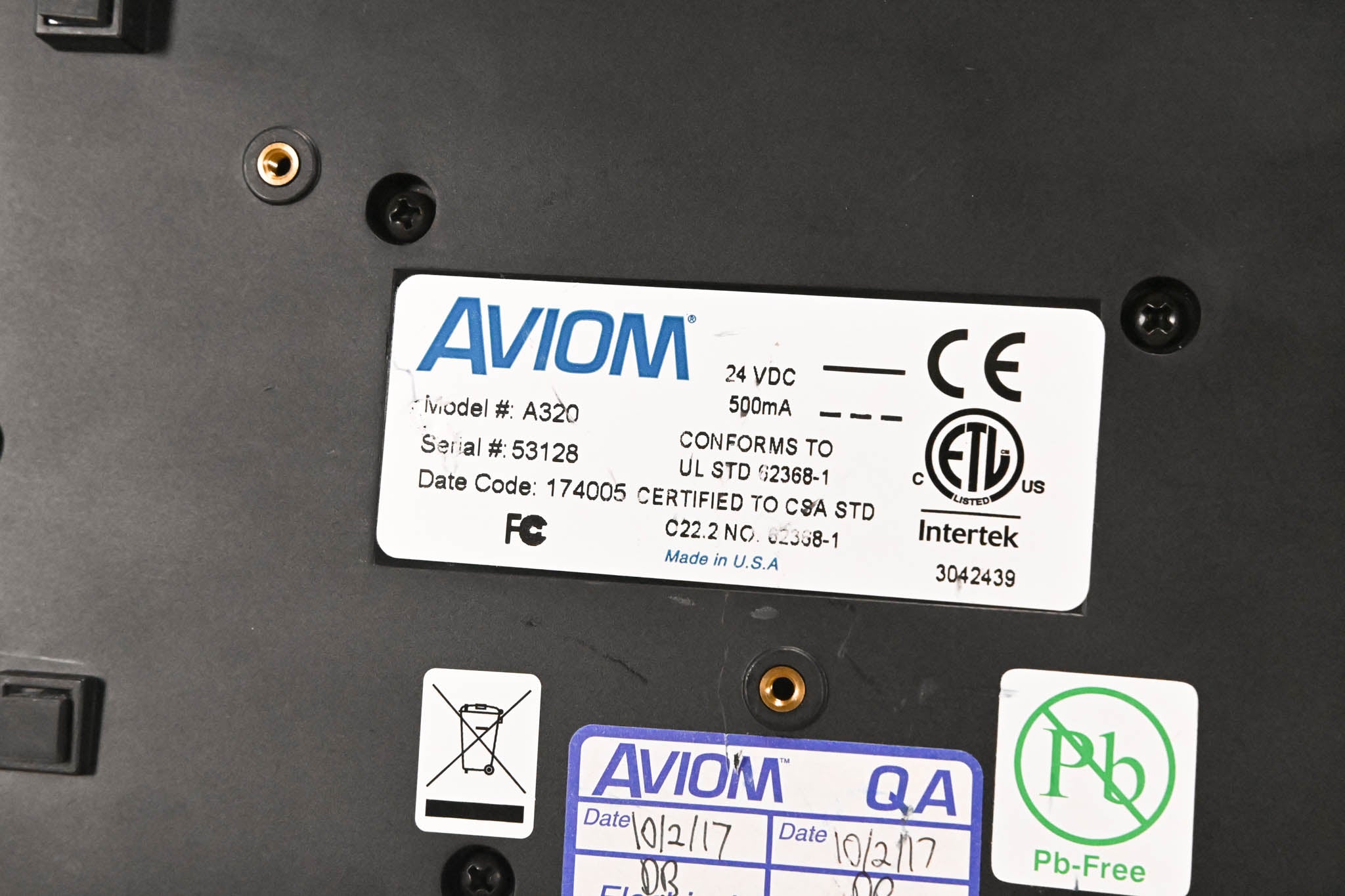 Aviom A320 16-Channel Personal Mixer