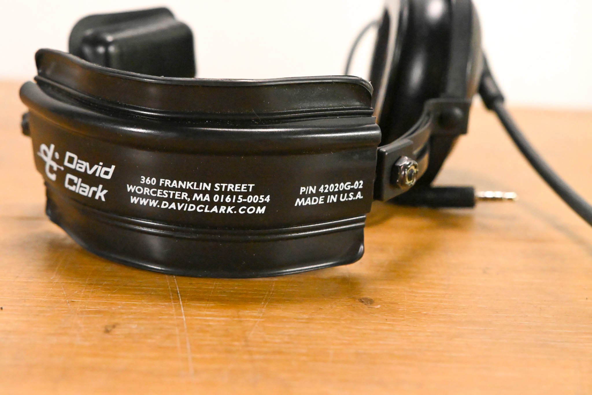 David Clark Single Ear, Over-The-Head Style Headset