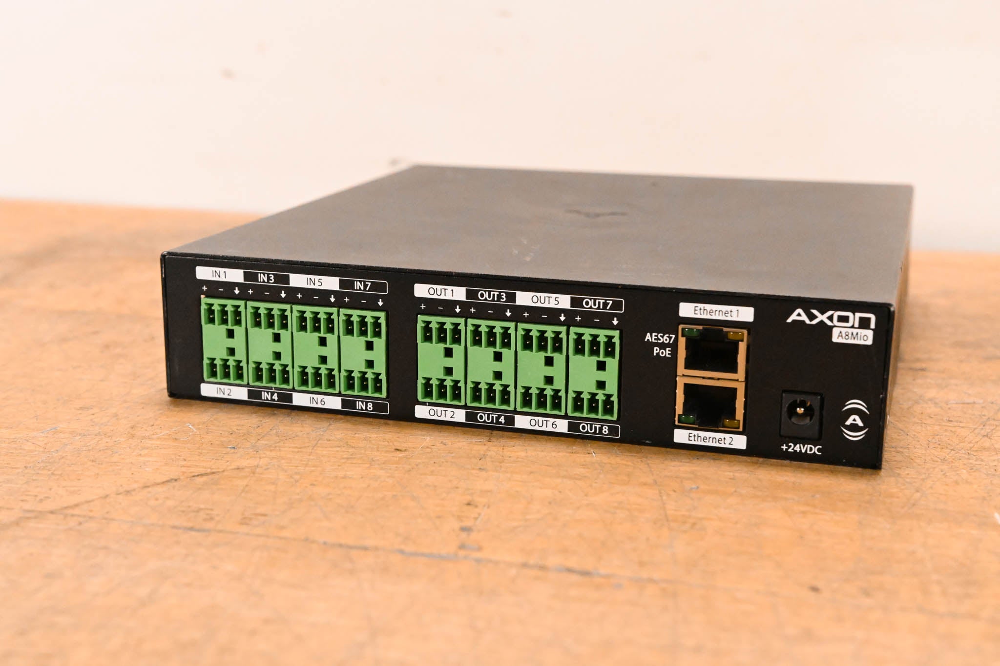 QSC Attero Tech Axon A8Mio Network Audio Endpoint (NO PSU)