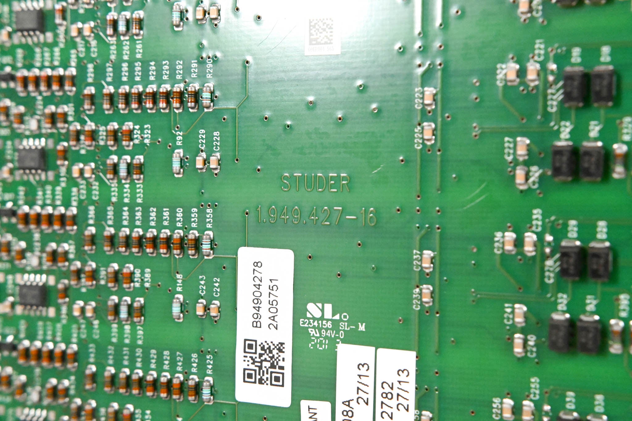 Studer Mic/Line In Card for D21m Modular I/O System