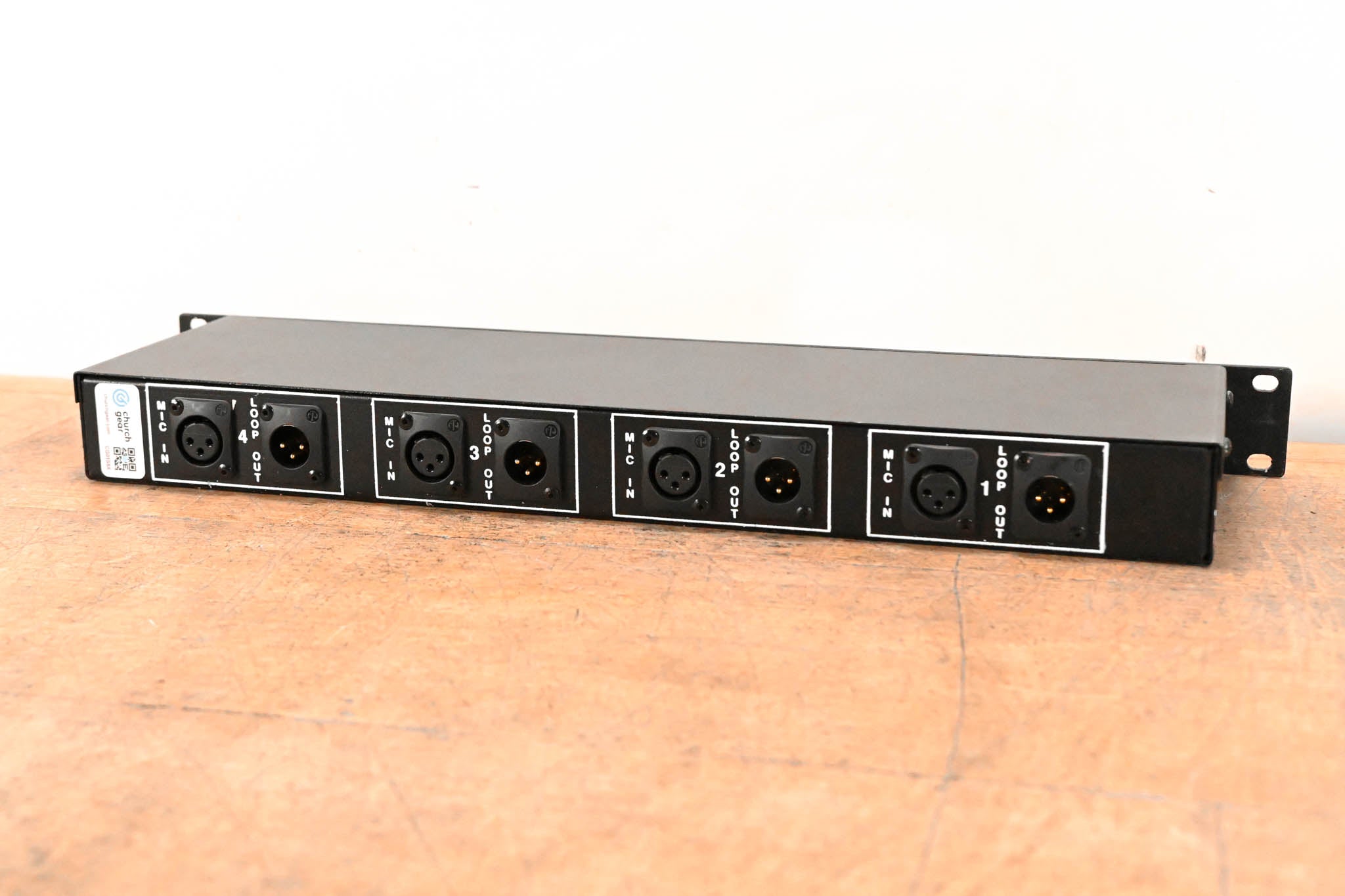 Horizon MS-4 4-Channel Rackmount Mic Splitter